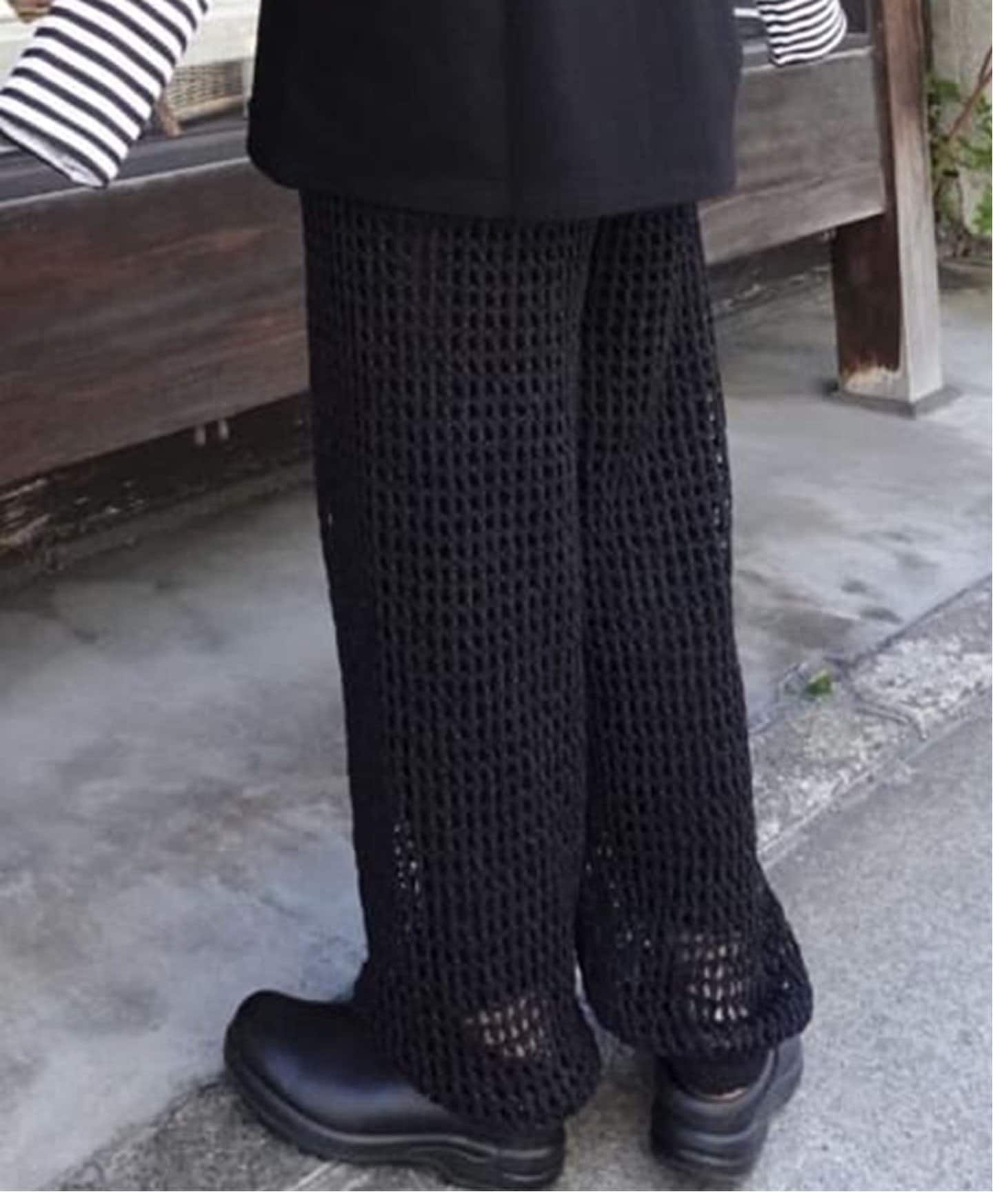 journal standard luxe 【enrica】 enrica】 MESH KNITTED PANTS（その他パンツ）｜journal