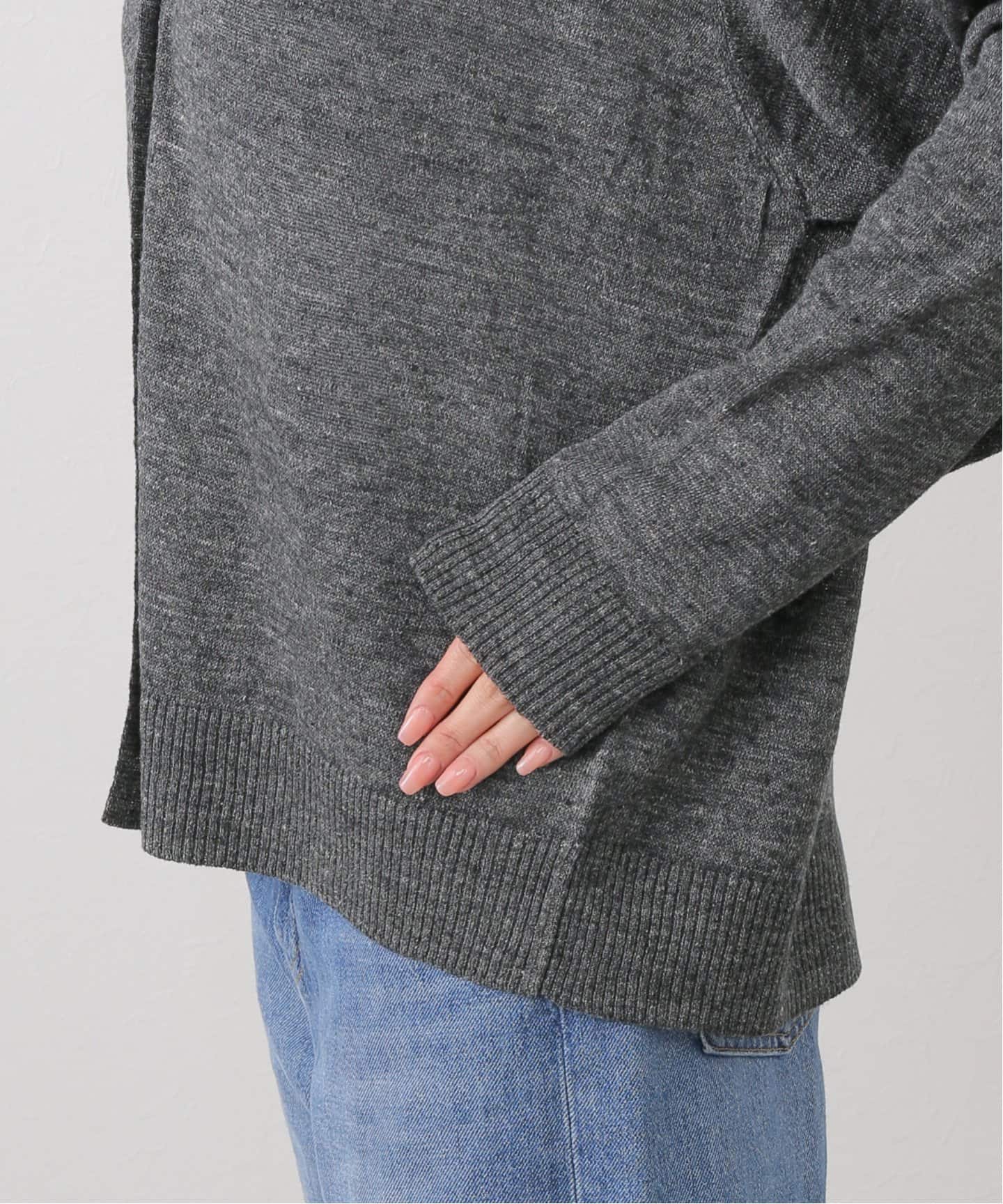 SOIL】 LINEN V-NECK CARDIGAN（カーディガン）｜journal