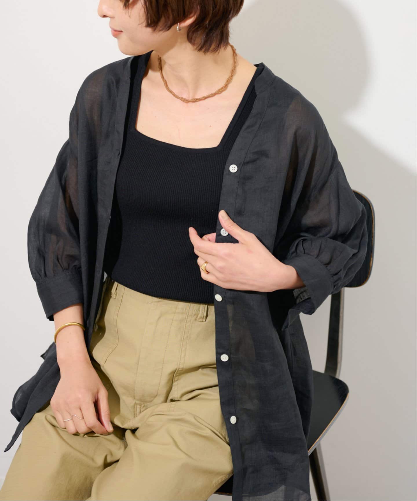 未使用2枚セット レリューム スクエアネックリブタンクトップ 定価¥5500×2 JOURNAL STANDARD relume - 未使用2枚セット レリューム スクエア