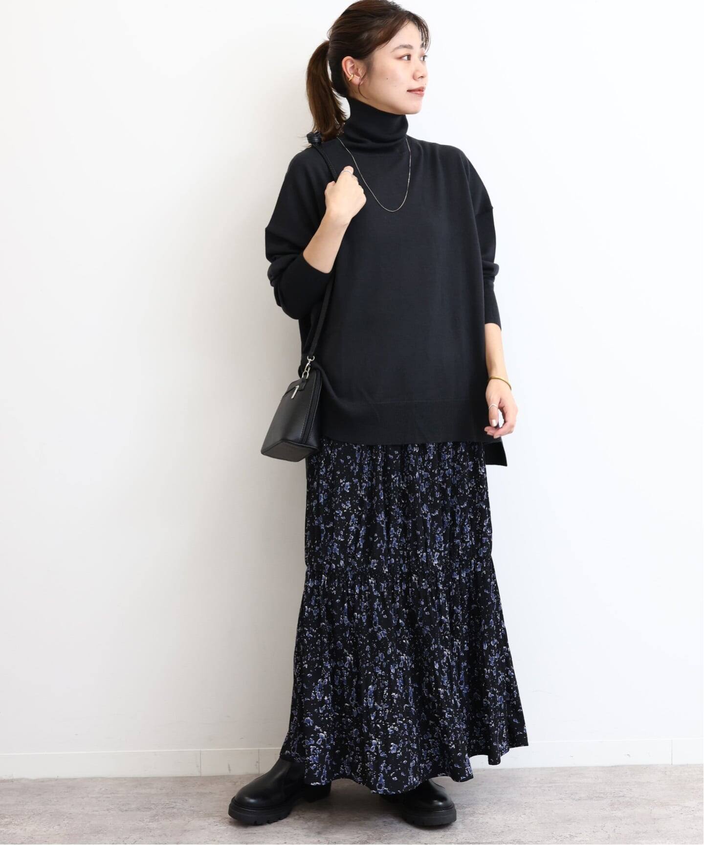 追加2 / 新色》BiellaYarnワイドタートルネック（ニット／セーター