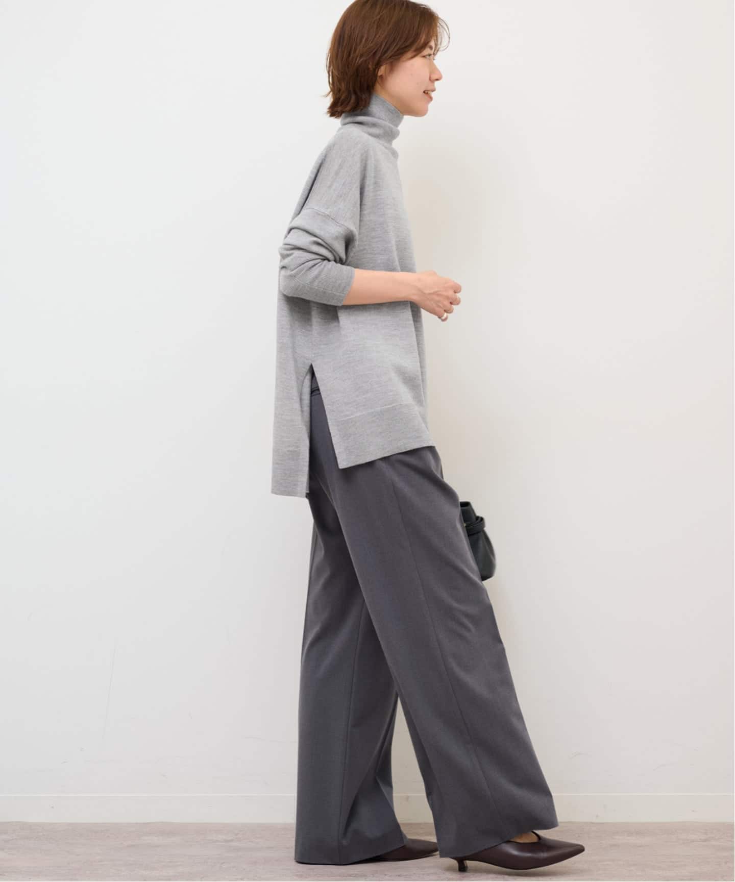 追加2 / 新色》BiellaYarnワイドタートルネック（ニット／セーター