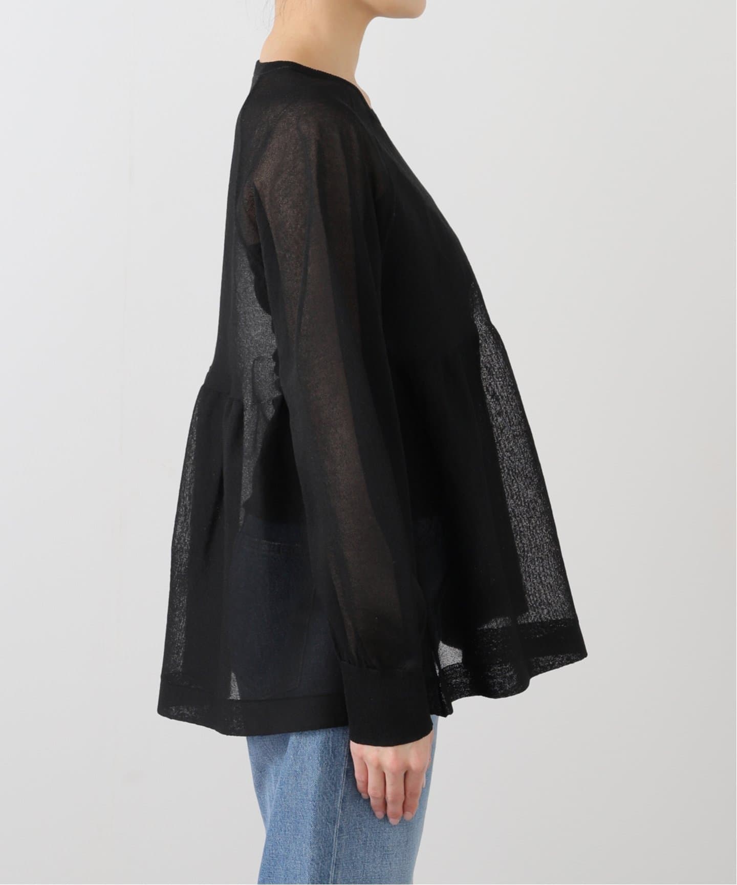 JOURNAL STANDARD - ジャーナルスタンダード カシミヤクルーネックプルオーバー ニット 長袖 F 黒 JOURNAL STANDARD カシミヤ クルーネックプルオーバー◇