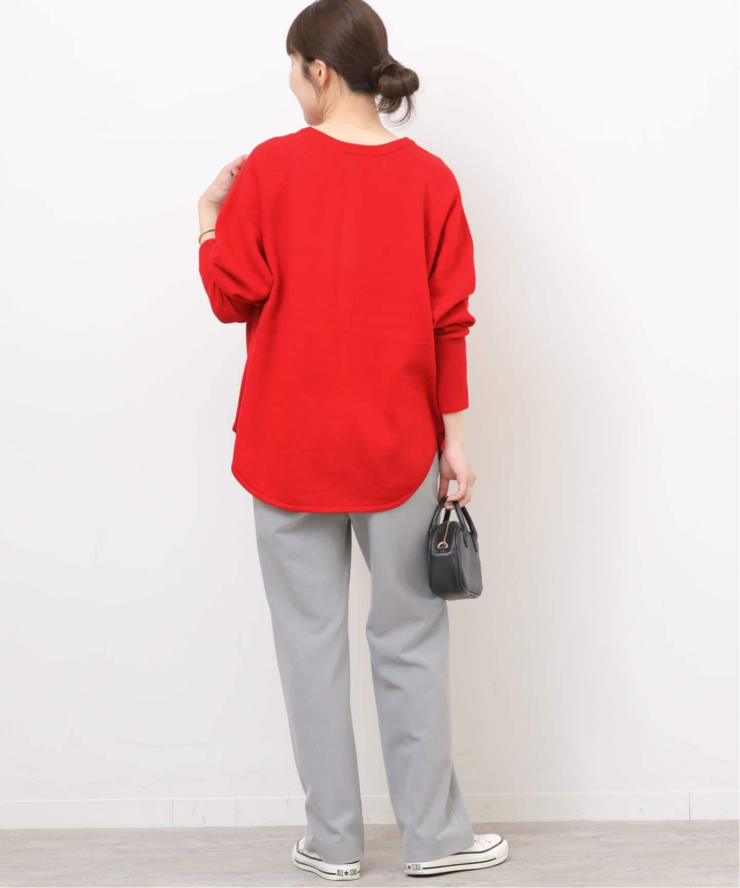 追加 / 新色》ウールミックス2WAYビッグプルオーバー（ニット