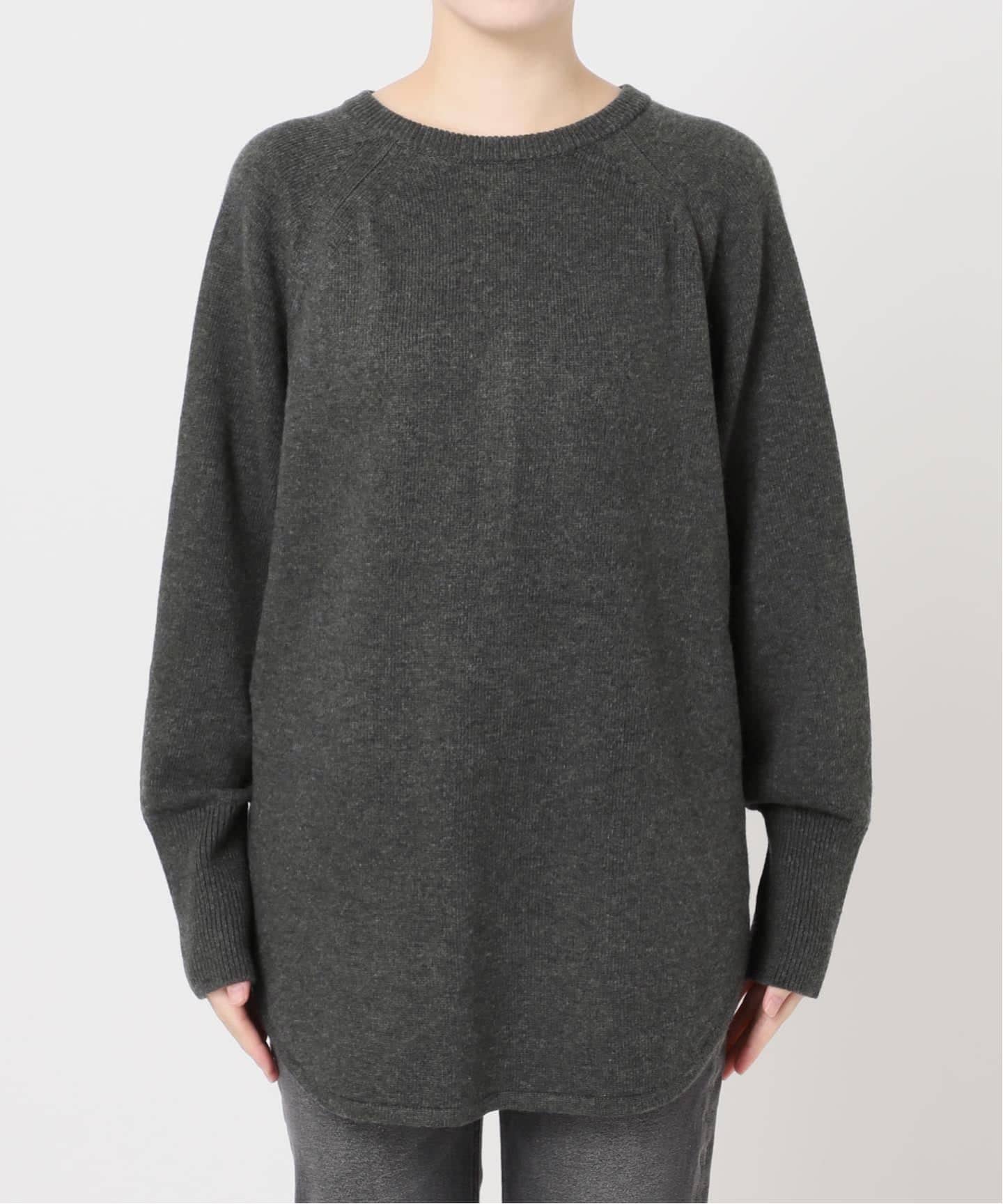 追加 / 新色》ウールミックス2WAYビッグプルオーバー（ニット