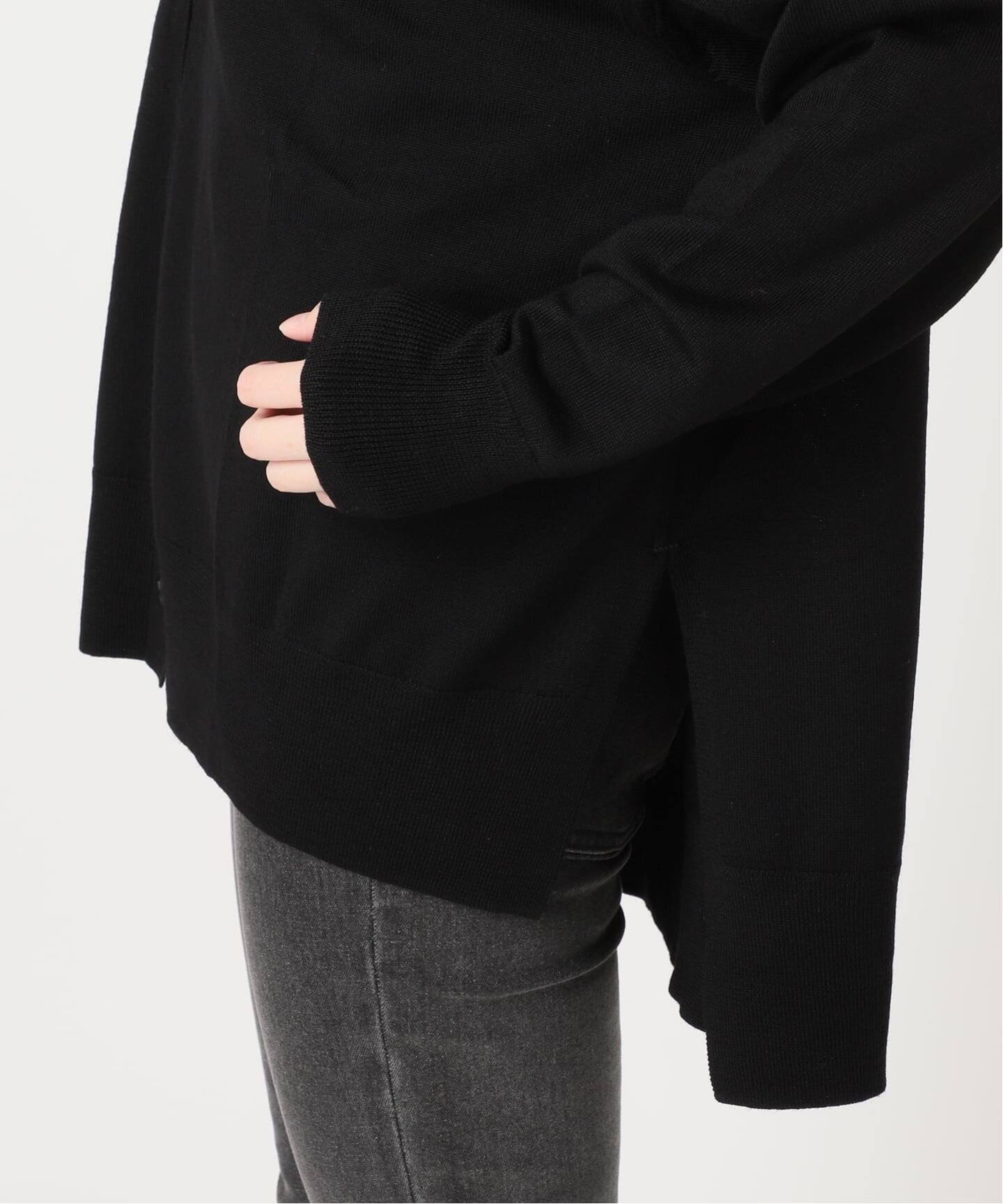 BiellaYarnワイドVネックカーディガン（カーディガン）｜JOURNAL