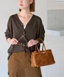 《追加予約》［25AW新作］BiellaYarnワイドVネックカーディガン