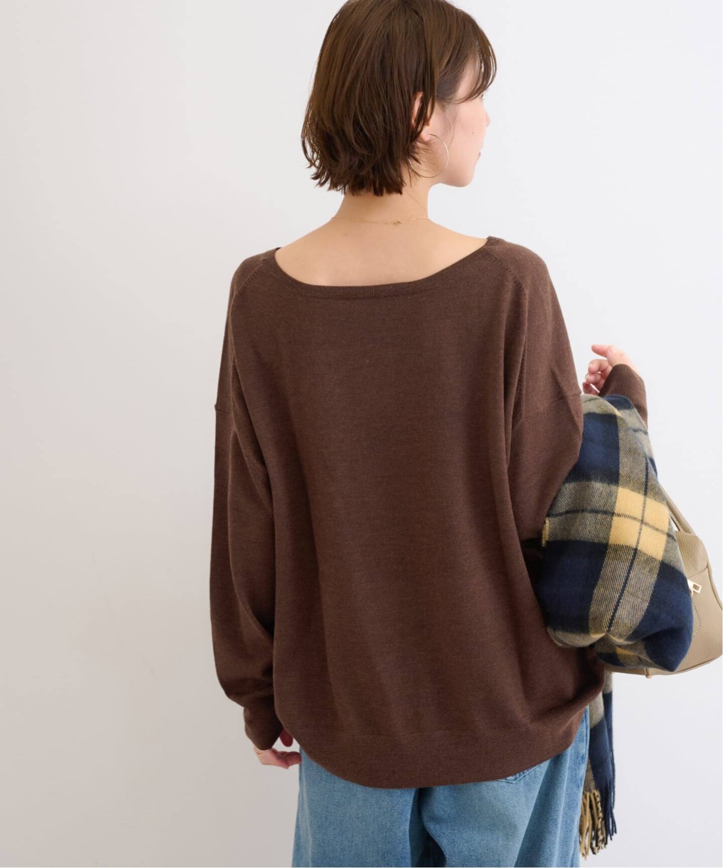 ジャーナルスタンダード レリューム（JOURNAL STANDARD relume）/キャッシュフィールVネックワイドプルオーバー キャッシュフィールVネックワイドプルオーバー（ニット／セーター