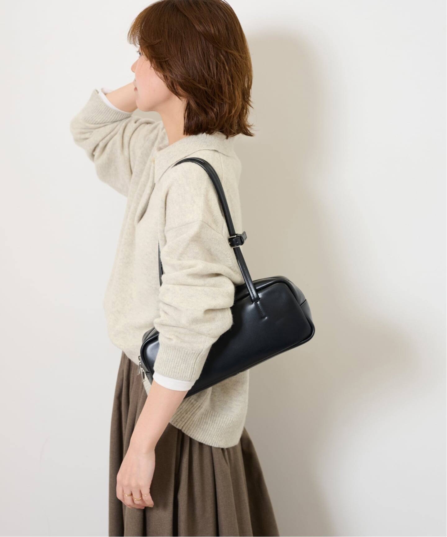 ジャーナルスタンダードラックス　ラムミックスプルオーバー　ニット　セーター　緑 ジャーナルスタンダード ラックス ラムミックスプルオーバー ニット