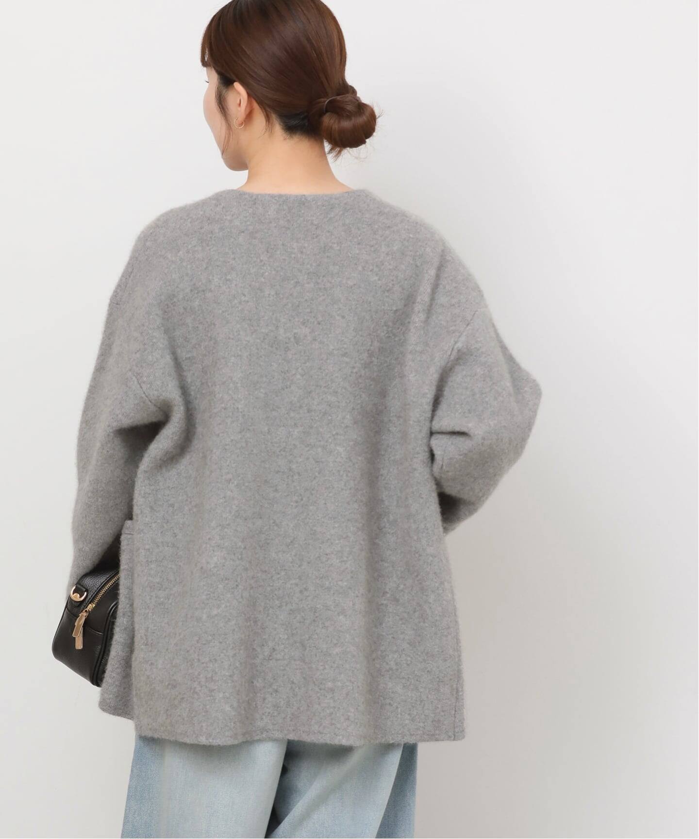 25aw RHC グレー カーディガン Mサイズ　新品未使用 25aw RHC グレー カーディガン Mサイズ 新品未使用 美品】ロンハーマン