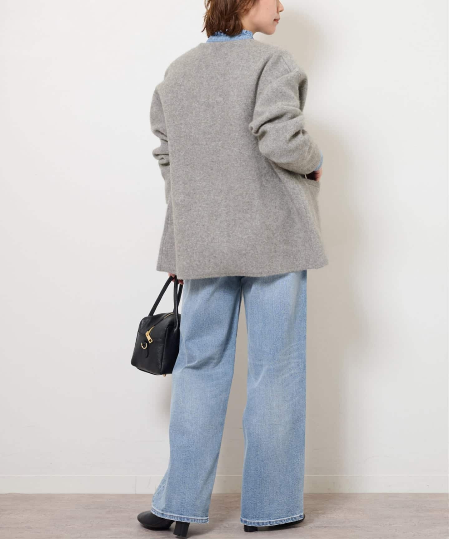 フラッフィーコクーンニットカーディガン（カーディガン）｜JOURNAL