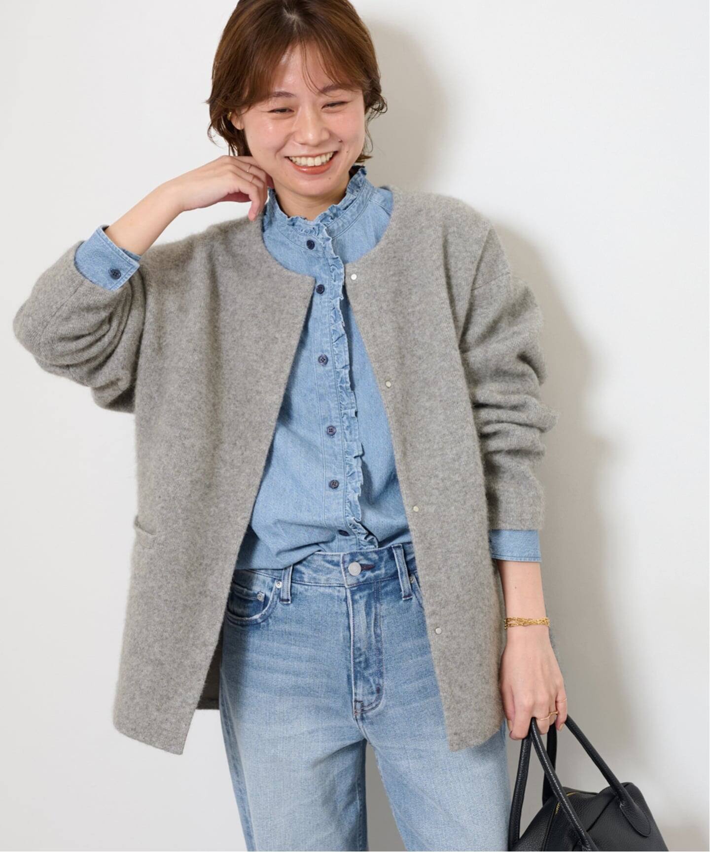 JOURNAL STANDARD relume コクーンニットカーディガン JOURNAL STANDARD relume（ジャーナルスタンダード レリューム