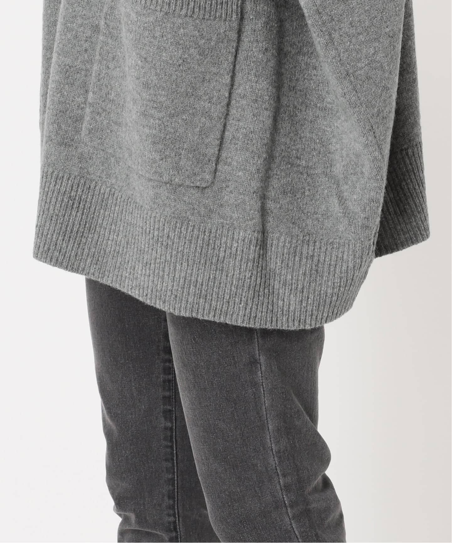 WEB限定追加 / 新色》ラムウールビッグカーディガン