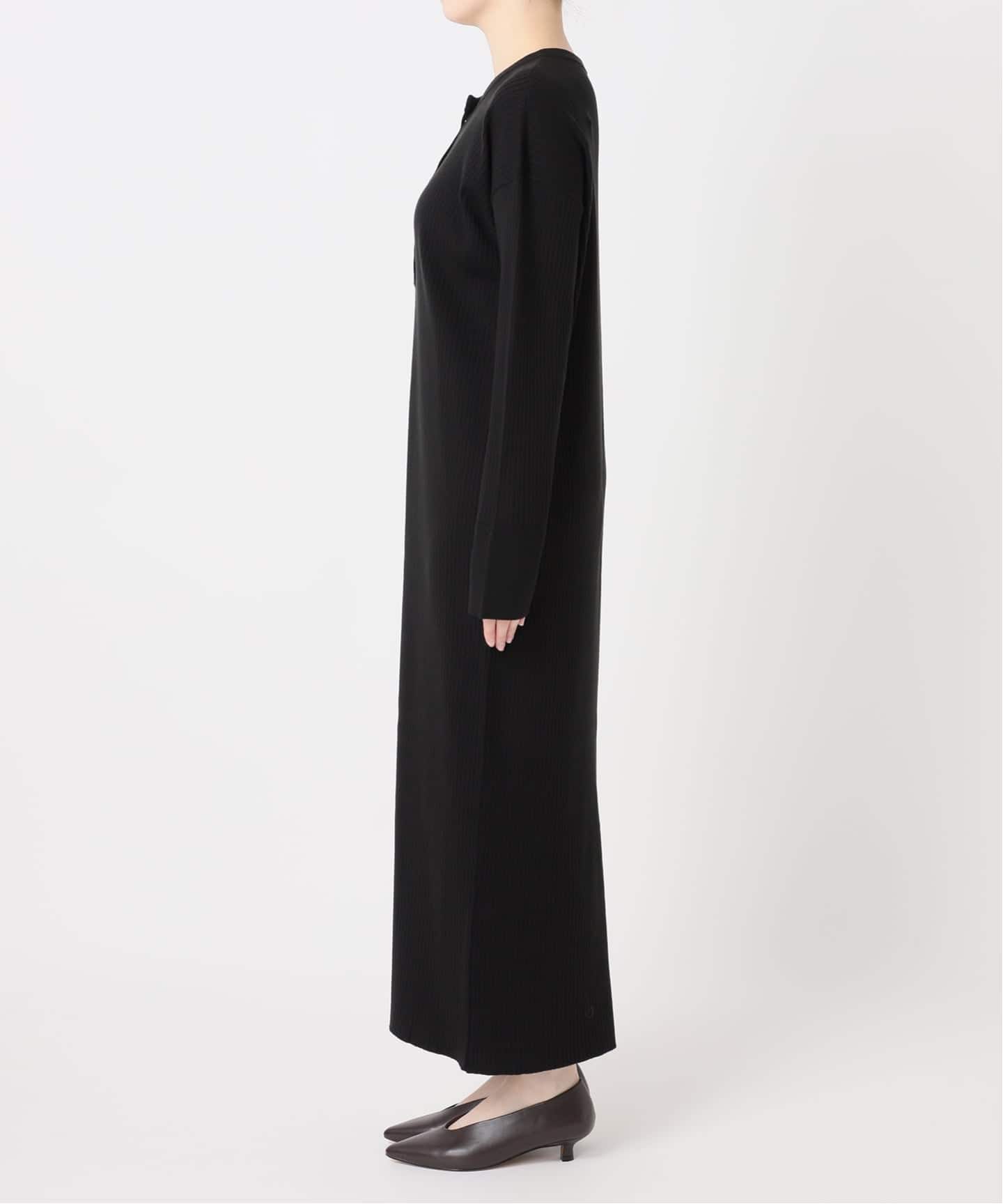 WEB限定追加予約》【MULTI FUNC+】ヘンリーネックニットワンピース