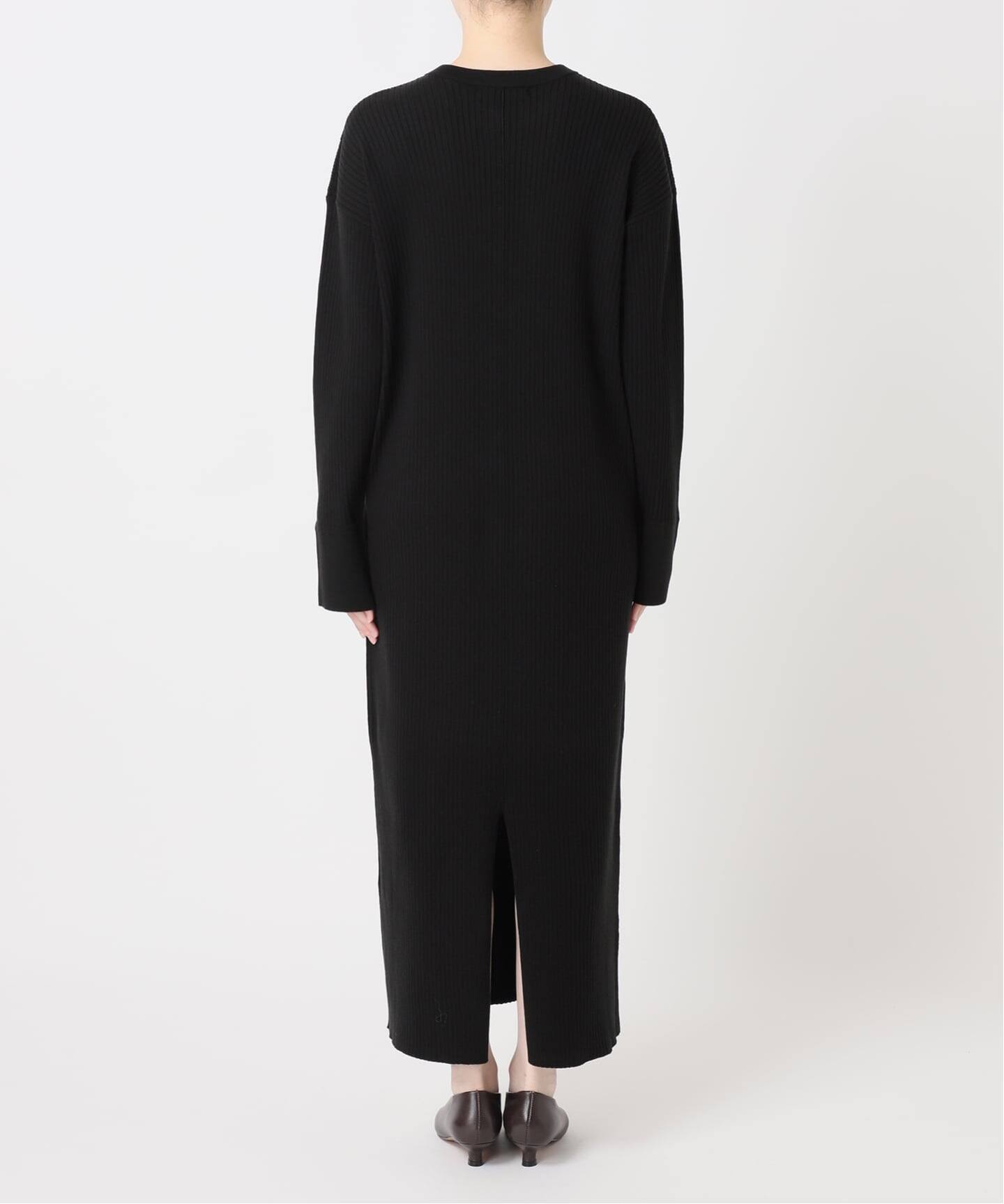 MULTI FUNC+　ヘンリーネックニットワンピース　ジャーナルスタンダード WEB限定追加予約》【MULTI FUNC+】ヘンリーネックニットワンピース