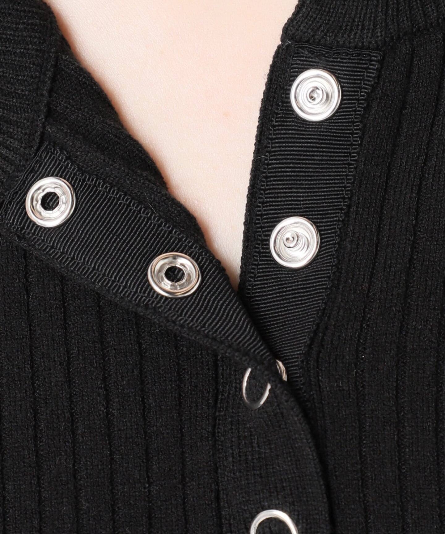 MULTI FUNC+　ヘンリーネックニットワンピース　ジャーナルスタンダード WEB限定追加予約》【MULTI FUNC+】ヘンリーネックニットワンピース