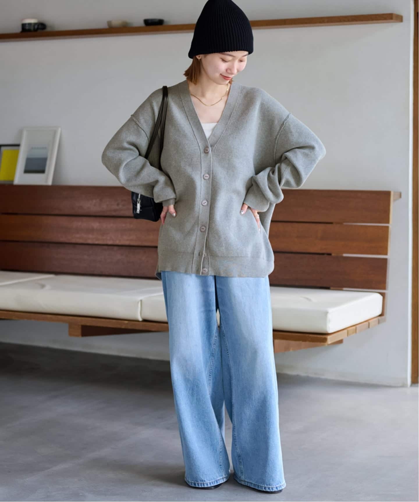 JOURNAL STANDARD relume カシュクールカーディガン 追加2》ジャガードルーズニットカーディガン（カーディガン）｜JOURNAL