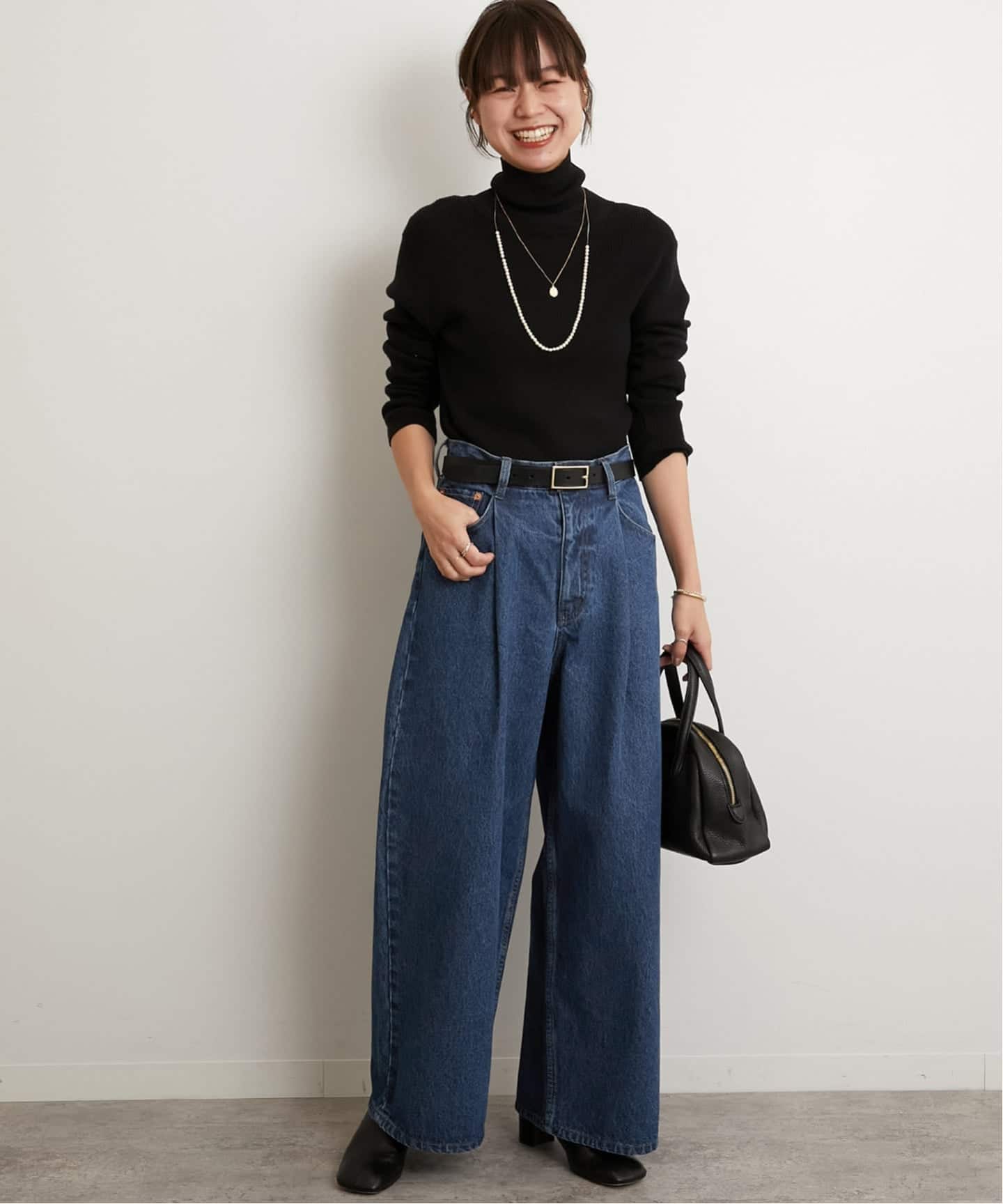 追加3》スイスオーガニックコットンタートルネックプルオーバー