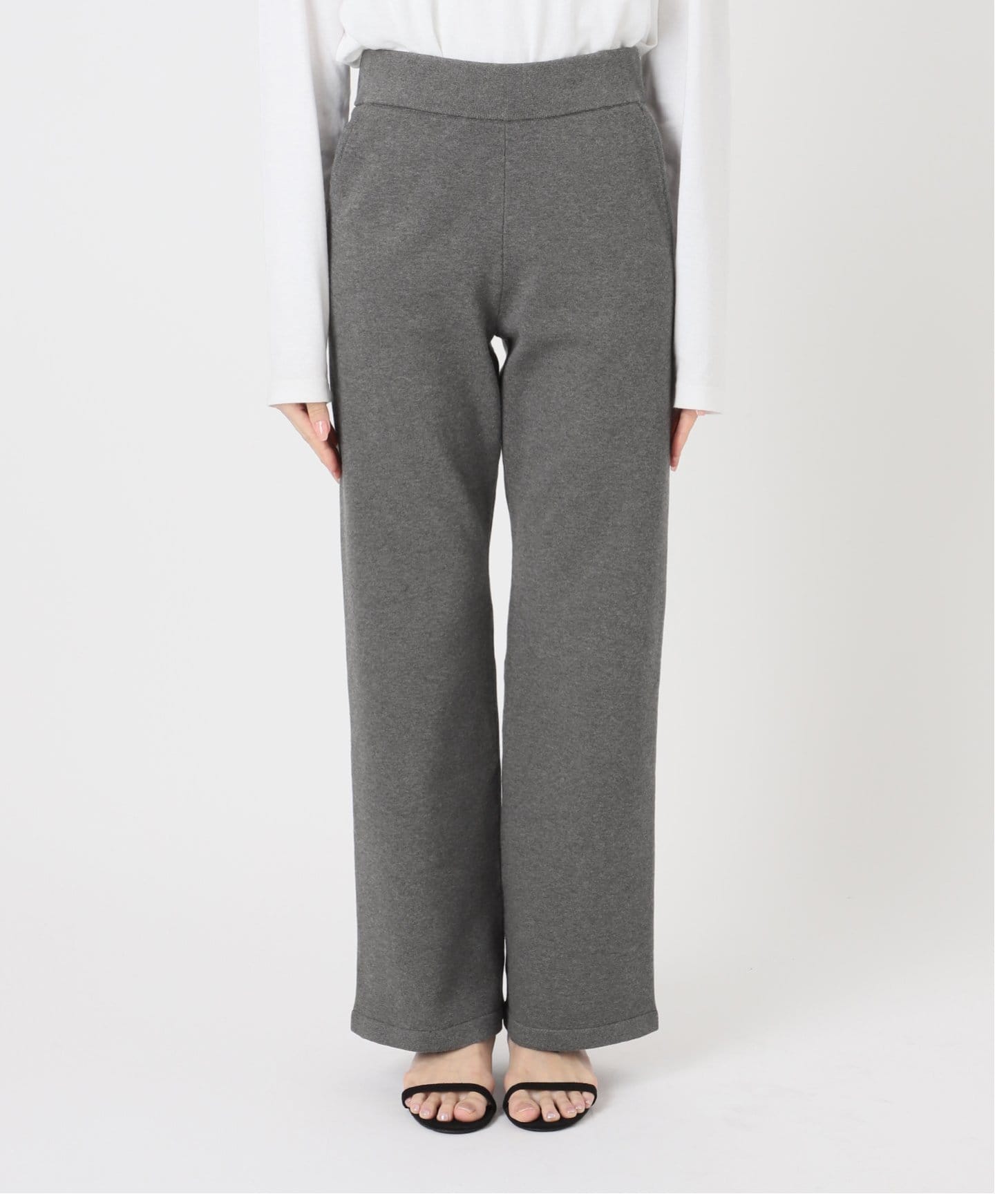 JOURNAL STANDARD relume エンブレムニットパンツ 予約》フレアニットパンツ（その他パンツ）｜JOURNAL STANDARD