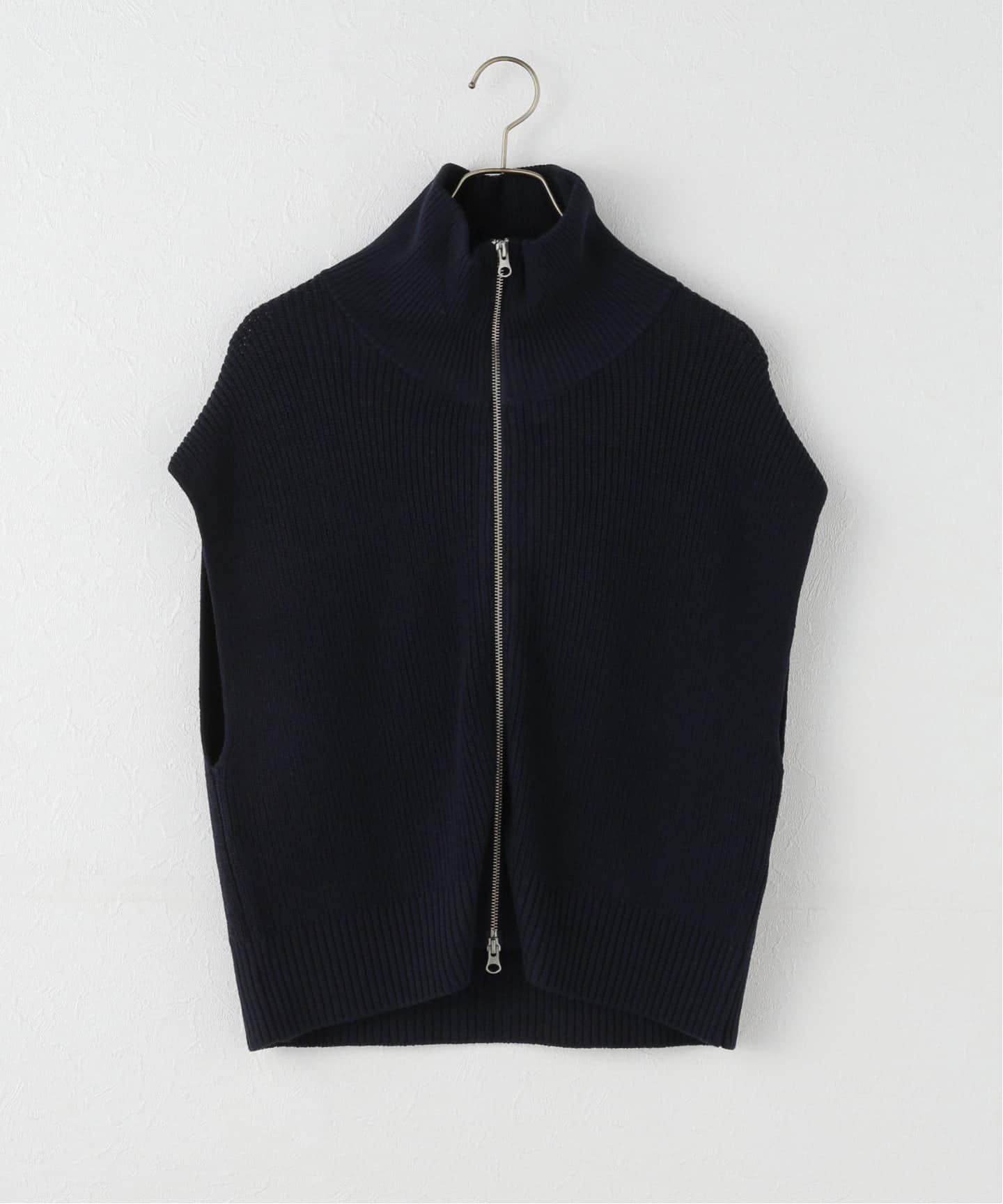 今季　完売品　relume ハイネックジップベスト　ネイビー ハイネックジップベスト（ベスト）｜JOURNAL STANDARD relume