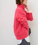 《予約》ウールカシミヤハイネックプルオーバー