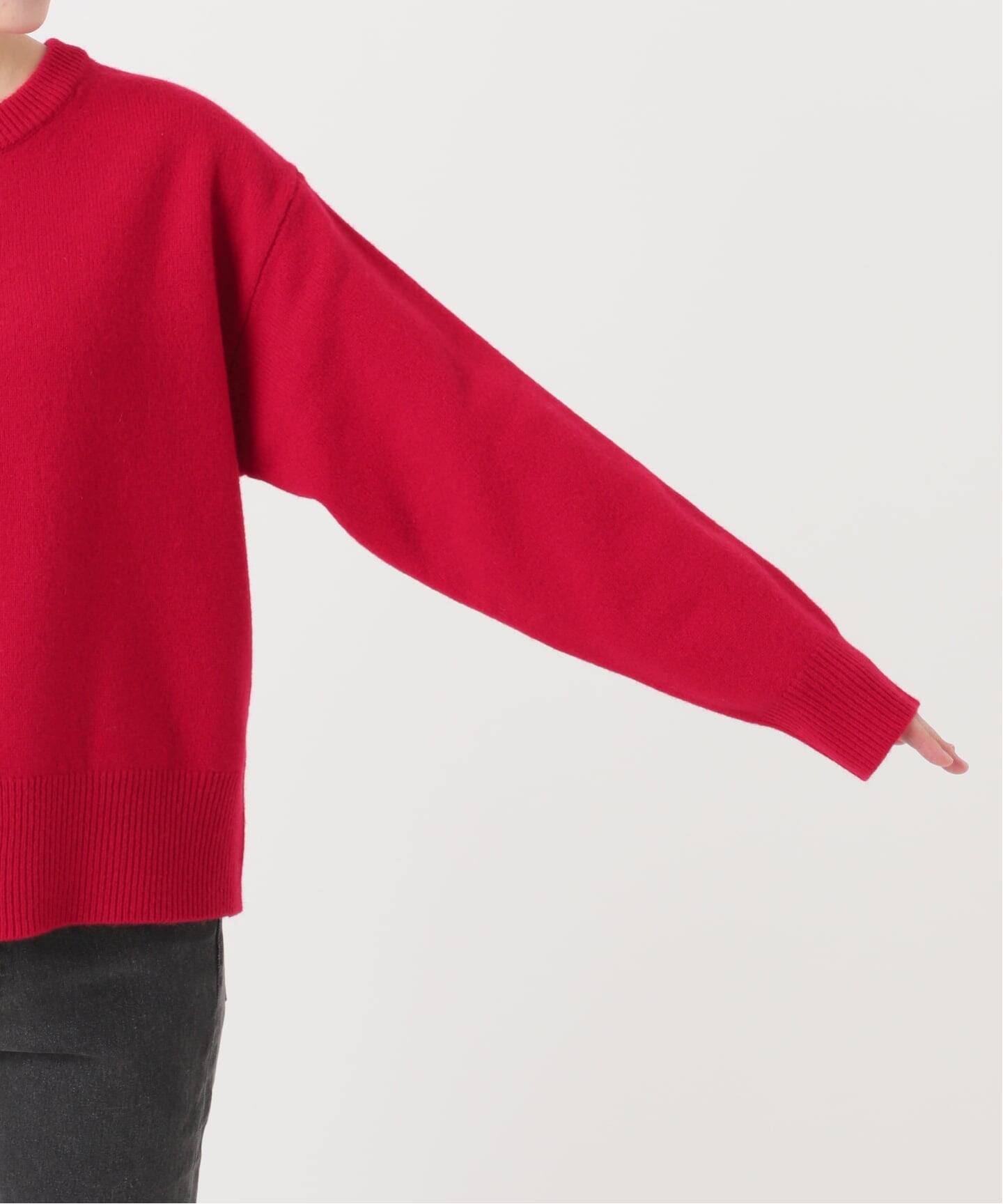 ウールカシミヤ2WAYクルーネックカーディガン（カーディガン