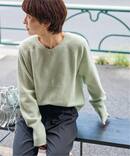 《一部WEB限定追加予約 / 新色》ウールカシミヤVネックプルオーバー