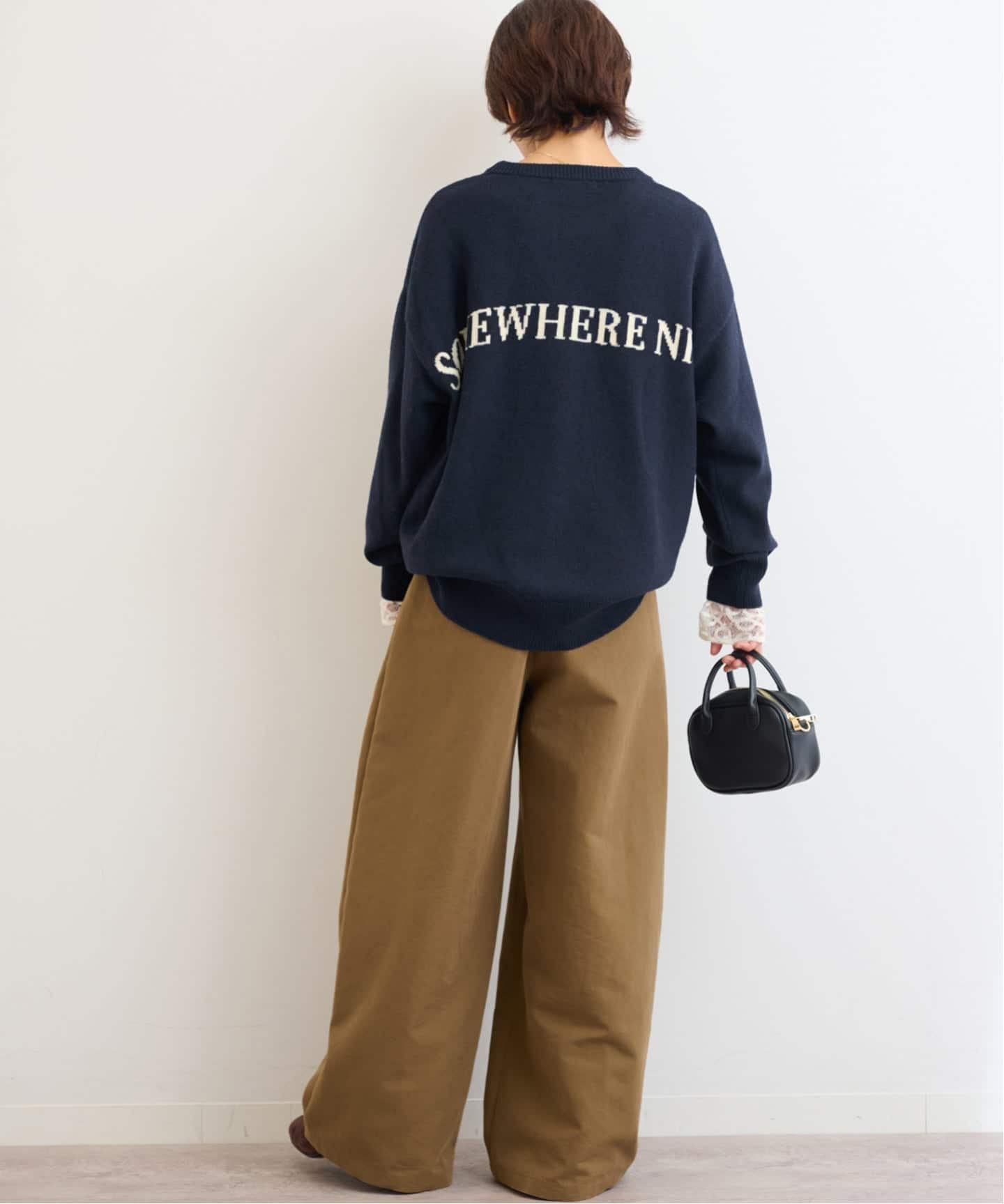 バックロゴニットプルオーバー（ニット／セーター）｜JOURNAL STANDARD