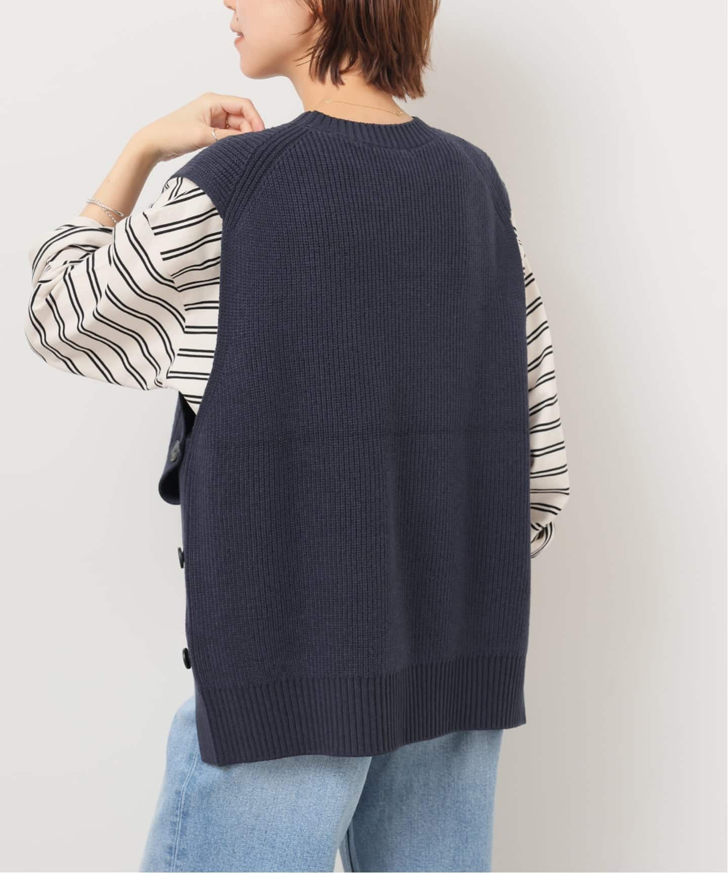 サイドボタンニットベスト（ベスト）｜JOURNAL STANDARD relume