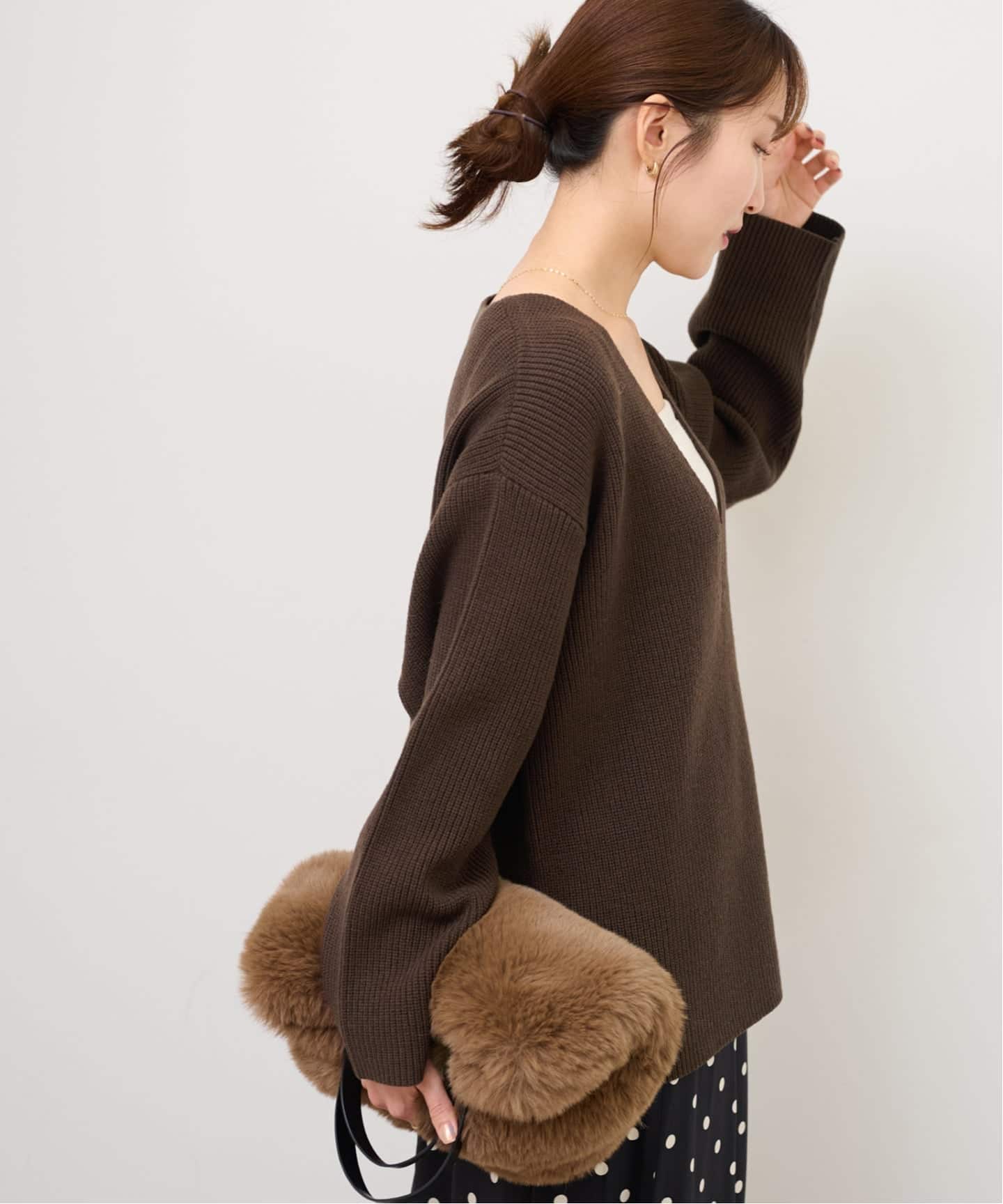 MULTI FUNC+】Vネックプルオーバー（ニット／セーター）｜JOURNAL