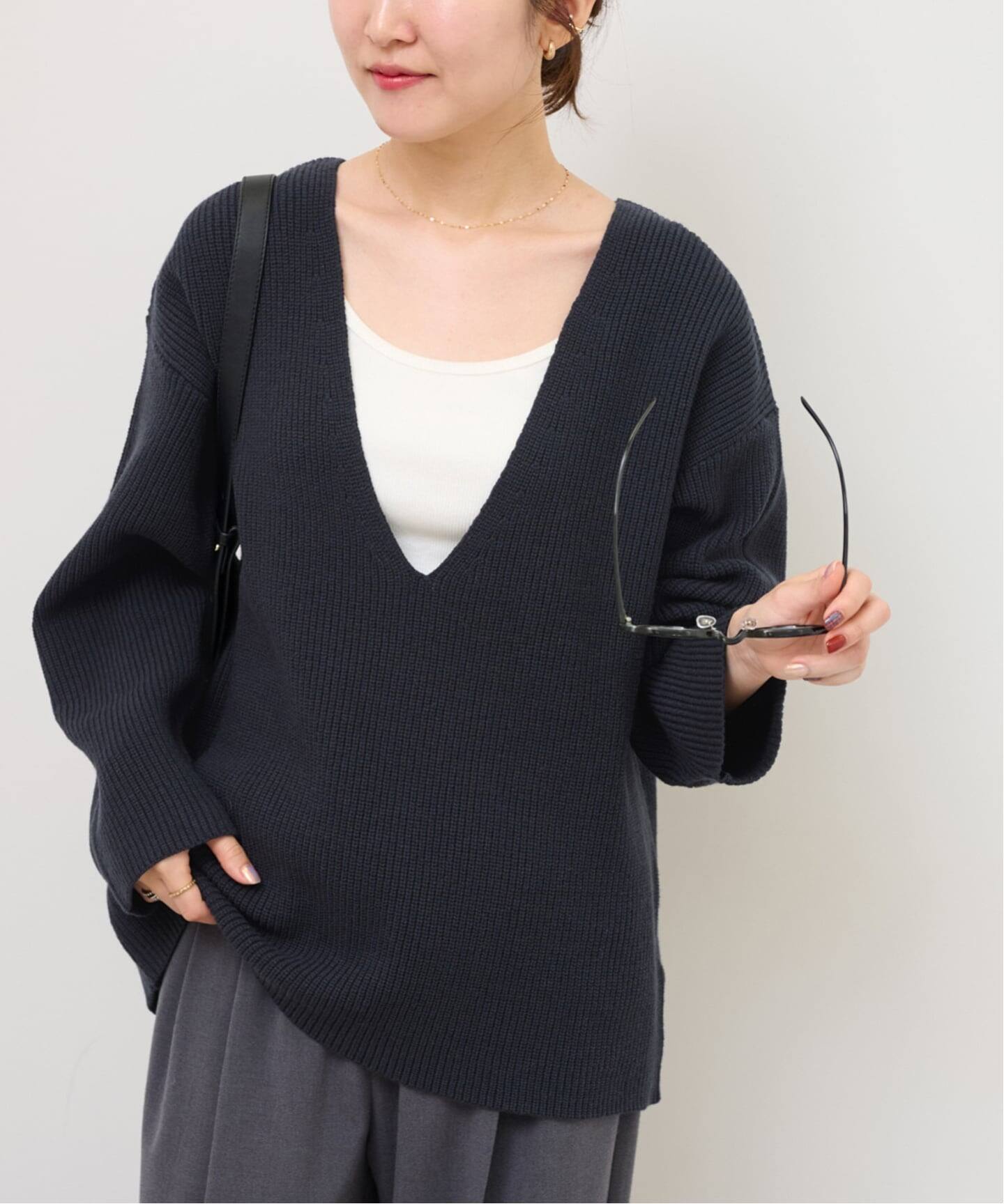 JOURNAL STANDARD relume☆新品未使用プルオーバー MULTI FUNC+】Vネックプルオーバー（ニット／セーター）｜JOURNAL