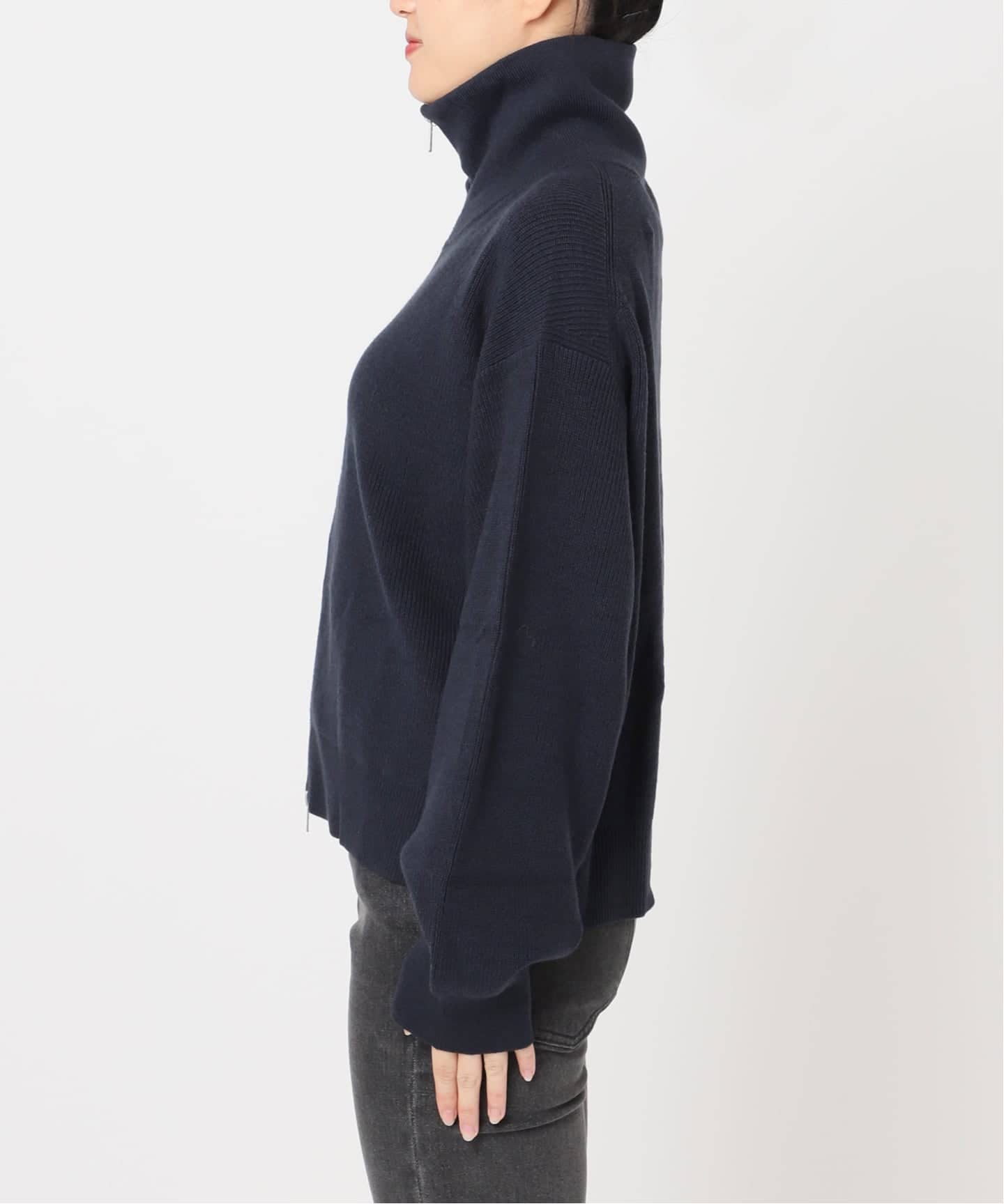 journal standard relumeカーディガン WEB限定予約》［25AW新作］ダブルZIPニットカーディガン