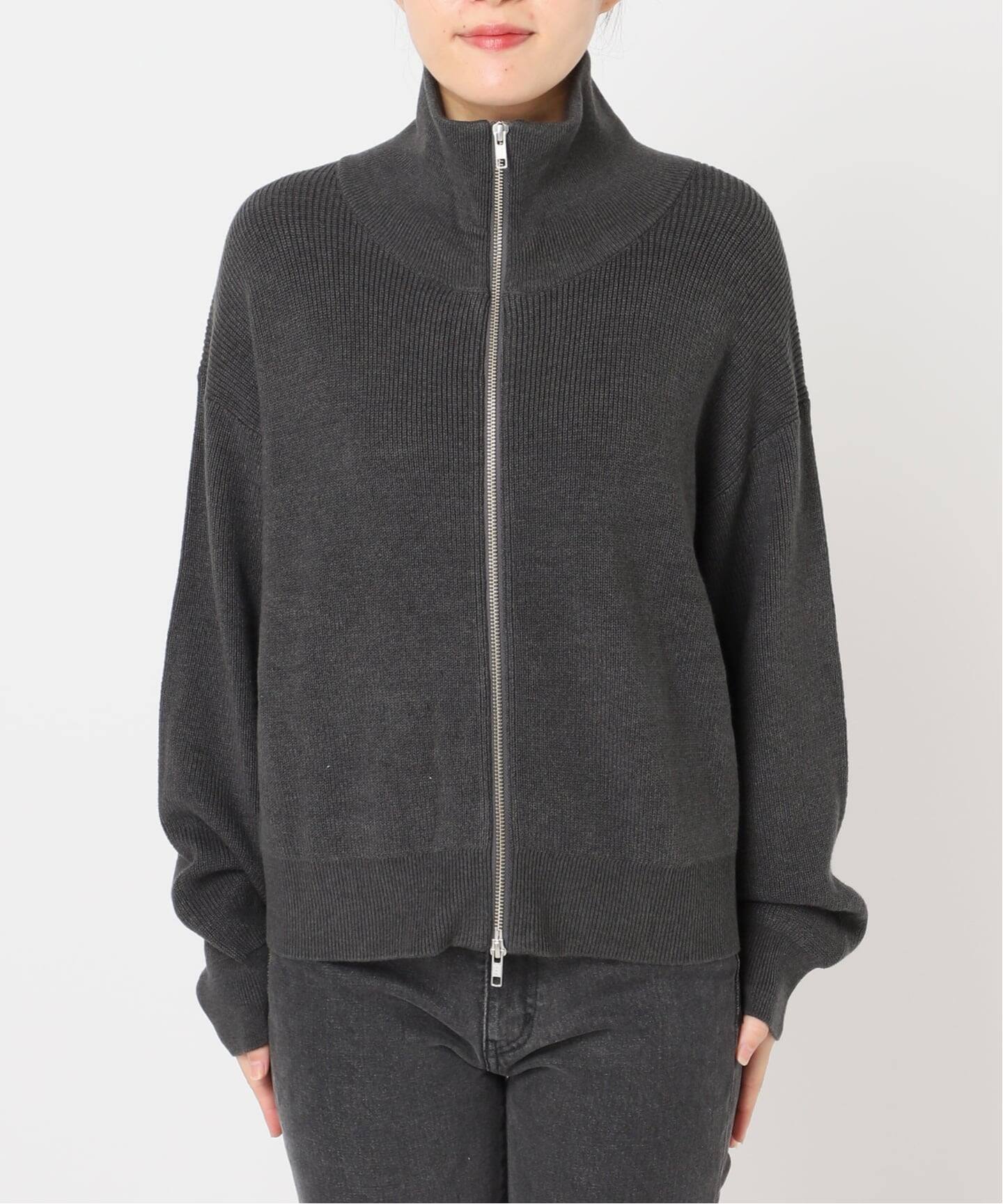 WEB限定追加2》ダブルジップニットカーディガン（カーディガン