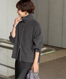 《WEB限定追加予約2》［25AW新作］ダブルジップニットカーディガン