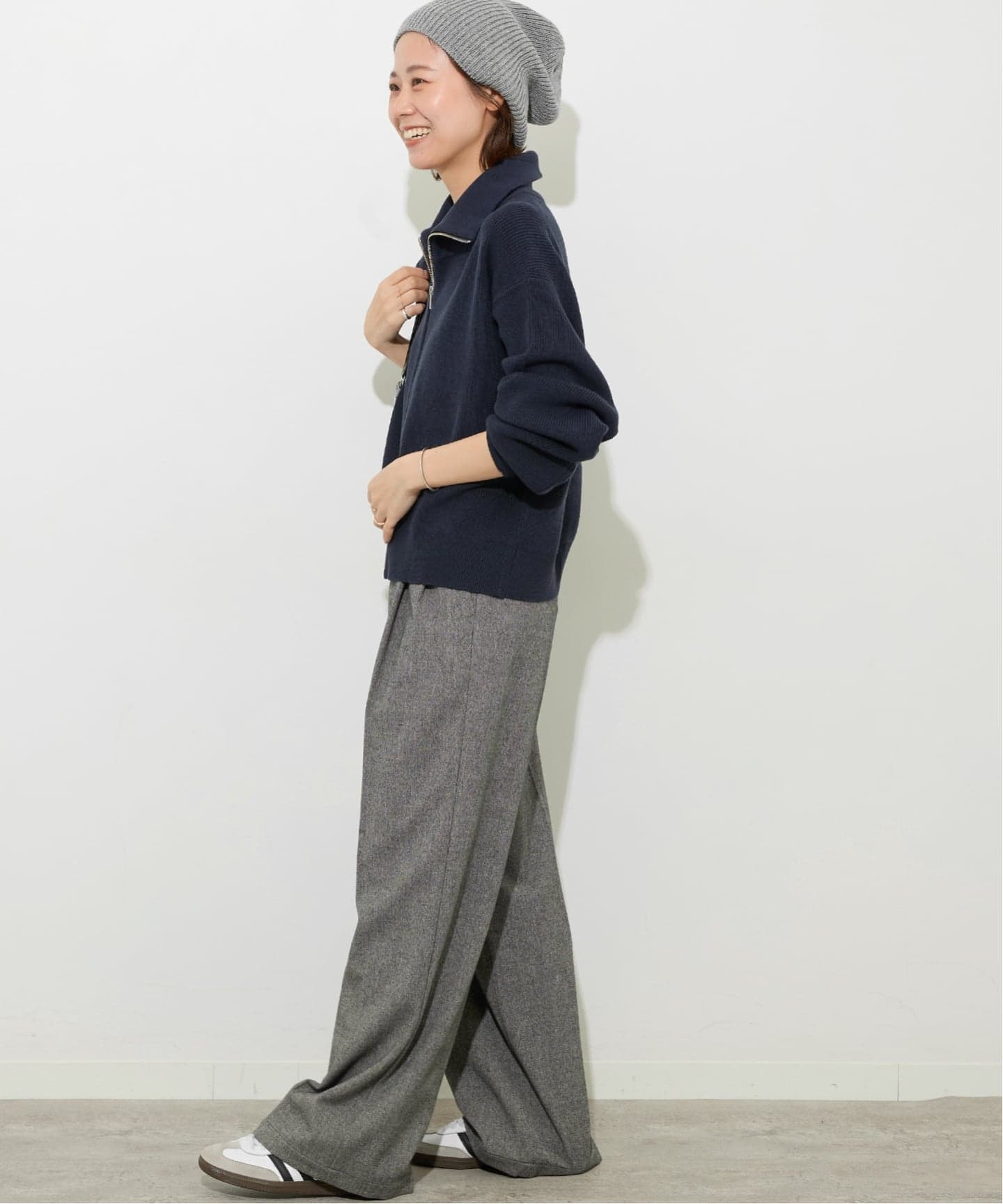 追加3》ダブルジップニットカーディガン（カーディガン）｜JOURNAL