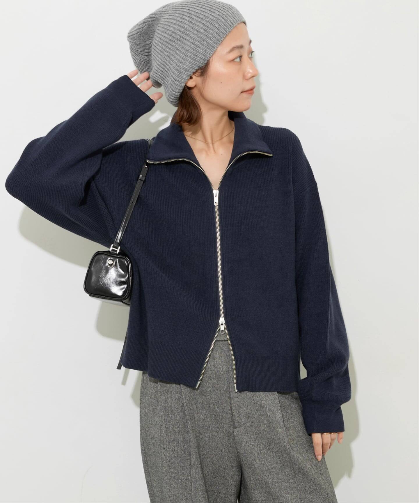 JOURNAL STANDARD relume ダブルジップニットカーディガン 追加3》ダブルジップニットカーディガン（カーディガン）｜JOURNAL