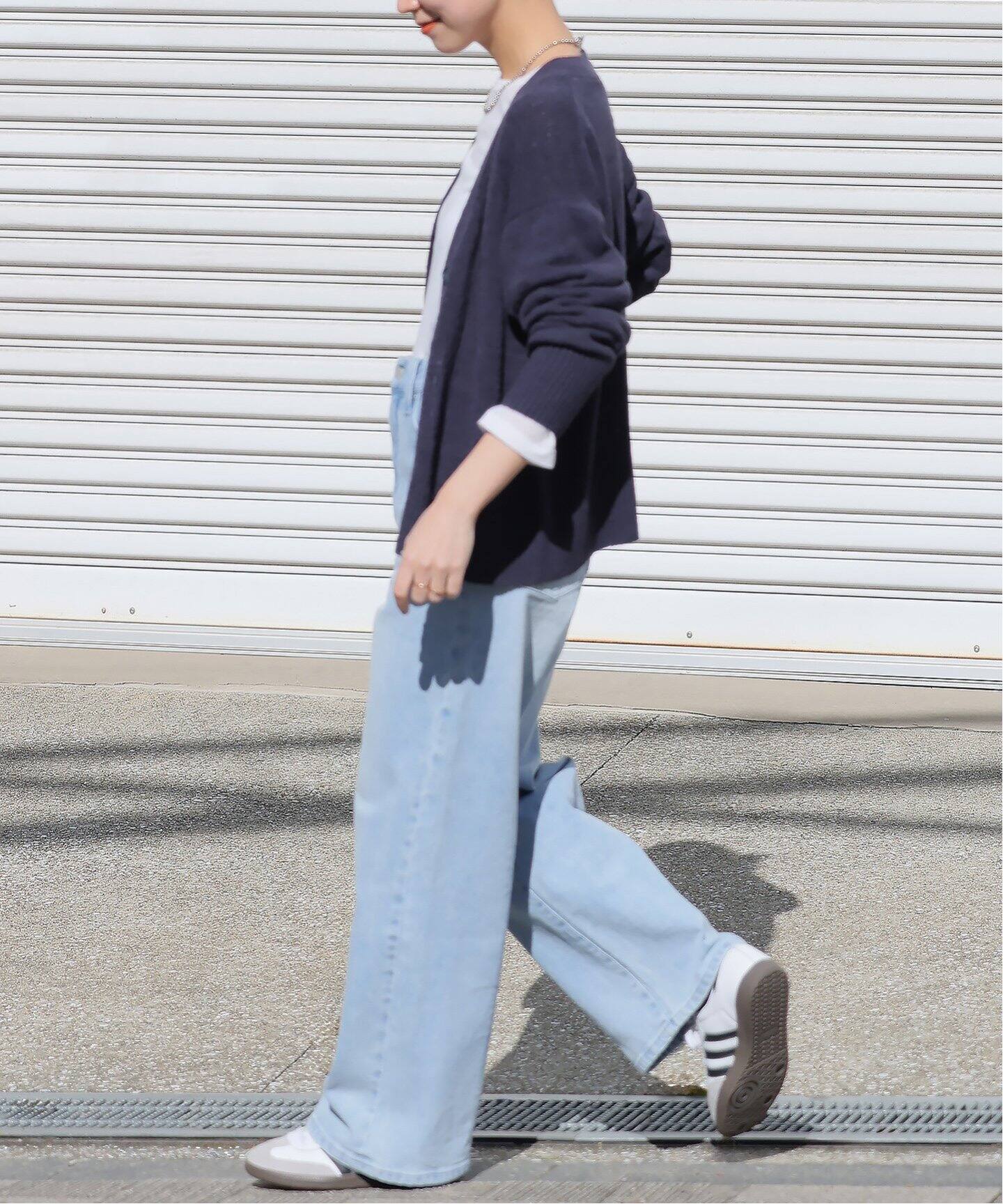 テープヤーンニュアンスVカーディガン（カーディガン）｜JOURNAL