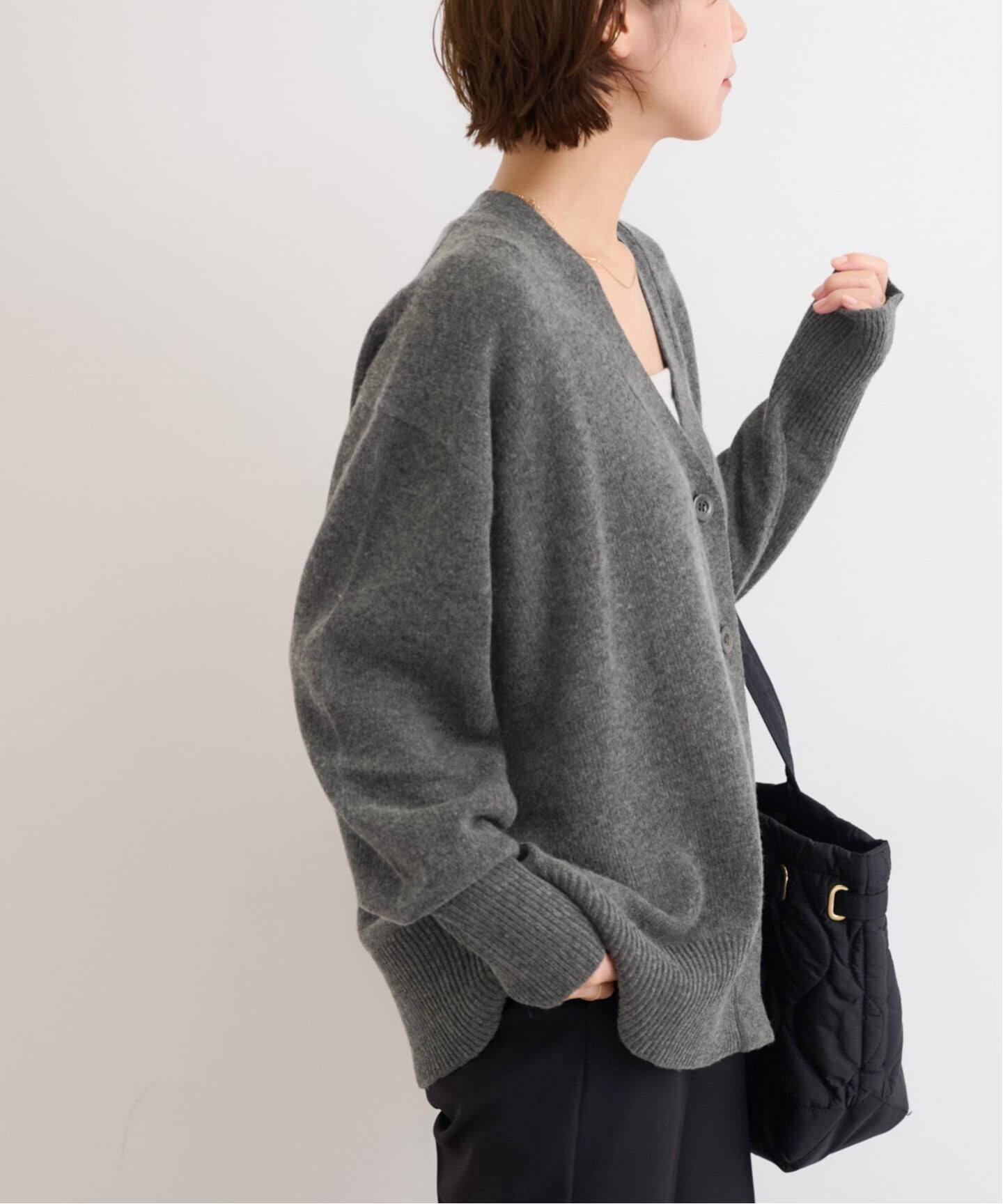 追加 / 新色》ハミルトンウールVカーディガン（カーディガン