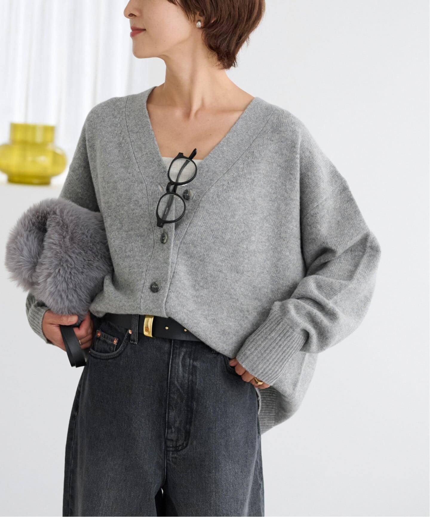 JOURNAL STANDARD relume ハミルトンウールVカーディガン 追加 / 新色》ハミルトンウールVカーディガン（カーディガン