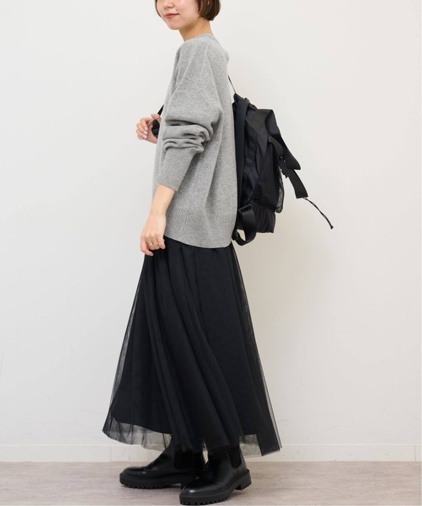 追加》ハミルトンウールクループルオーバー（ニット／セーター