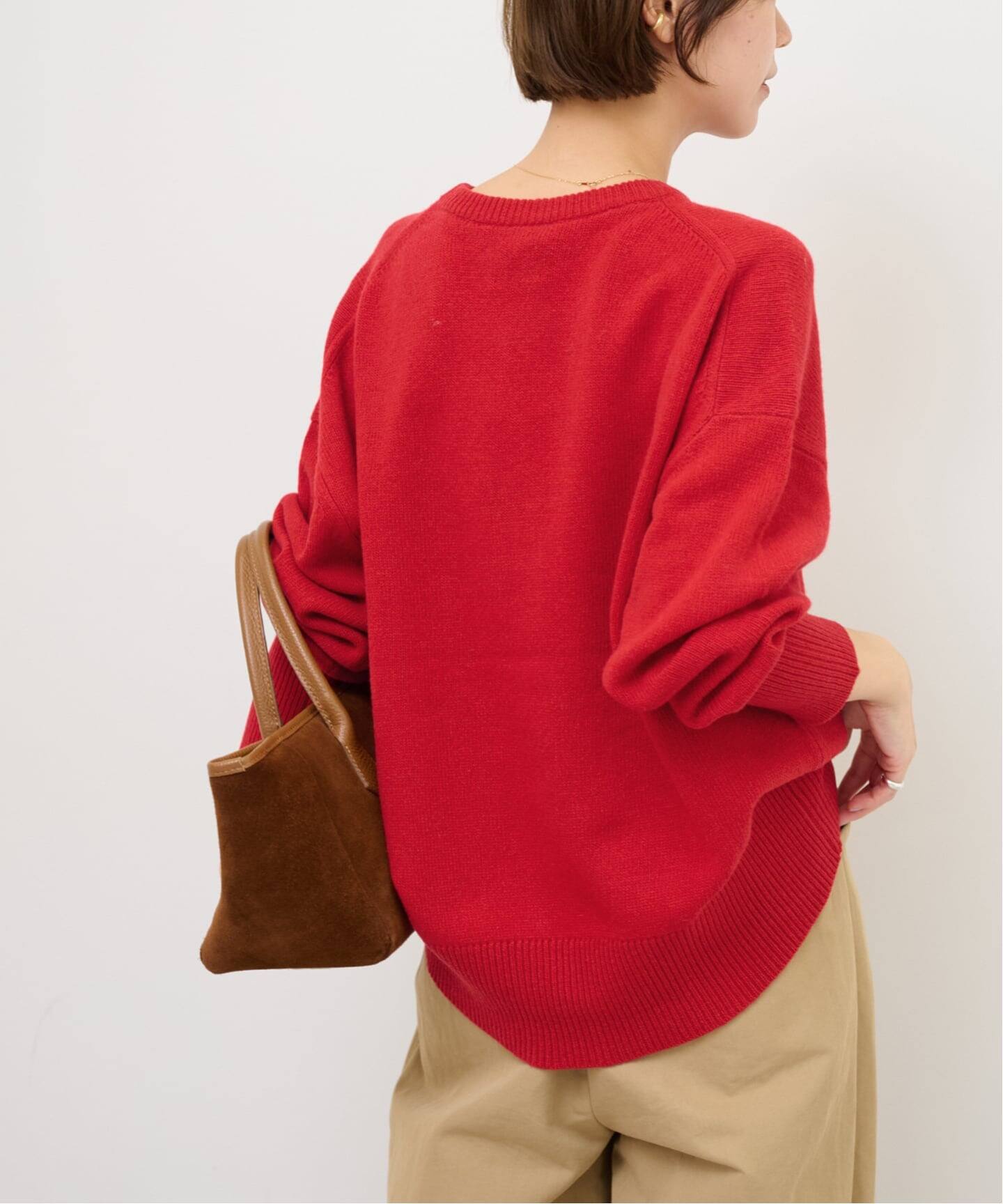 追加》ハミルトンウールクループルオーバー（ニット／セーター