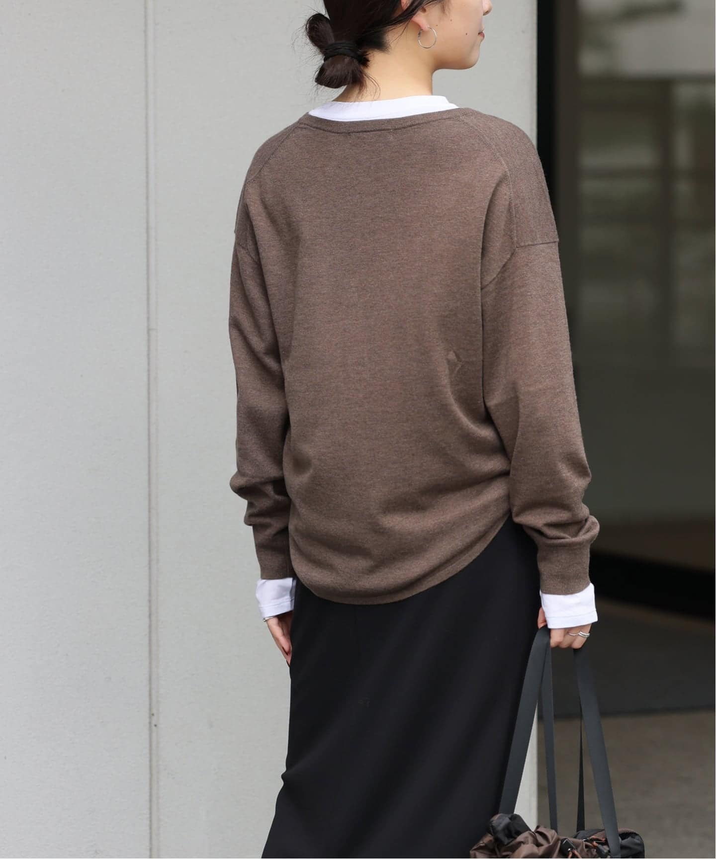 追加2》［2枚セット］3WAYレイヤードヘンリープルオーバー（ニット