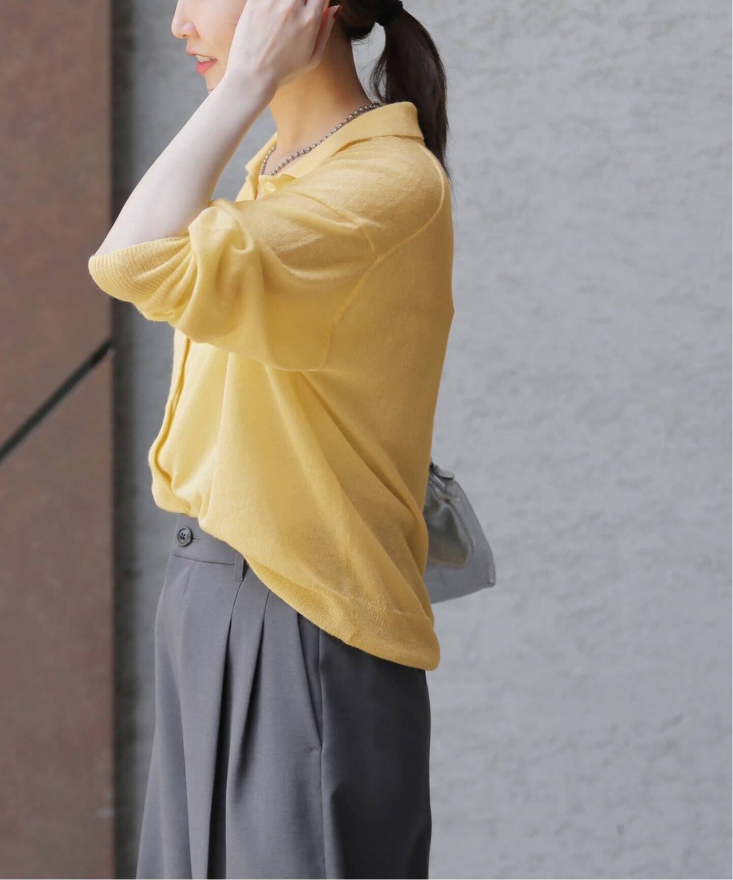 シアーアルパカポロシャツ（ニット／セーター）｜JOURNAL STANDARD