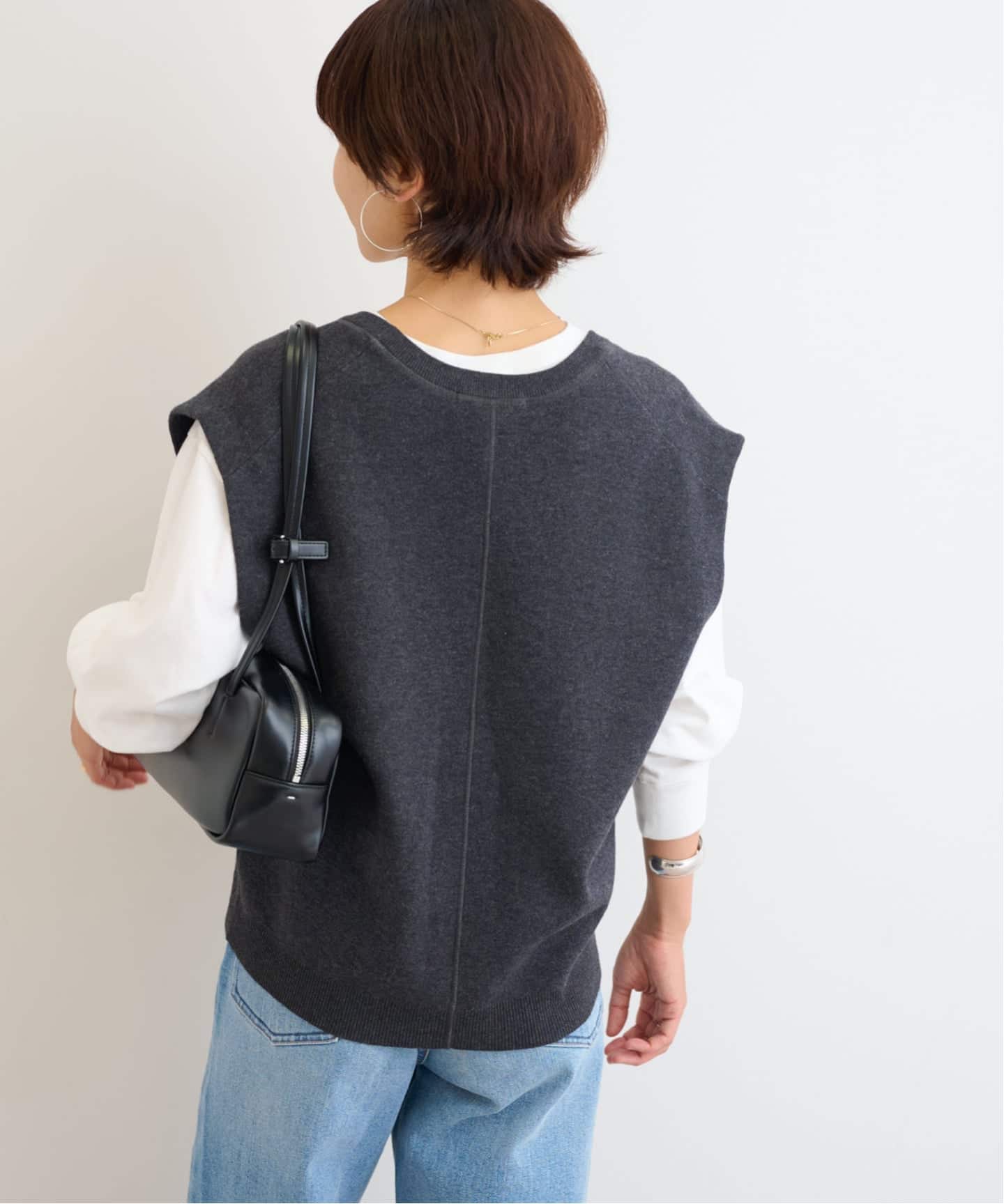 コットンカシミヤミックスVベスト（ベスト）｜JOURNAL STANDARD relume