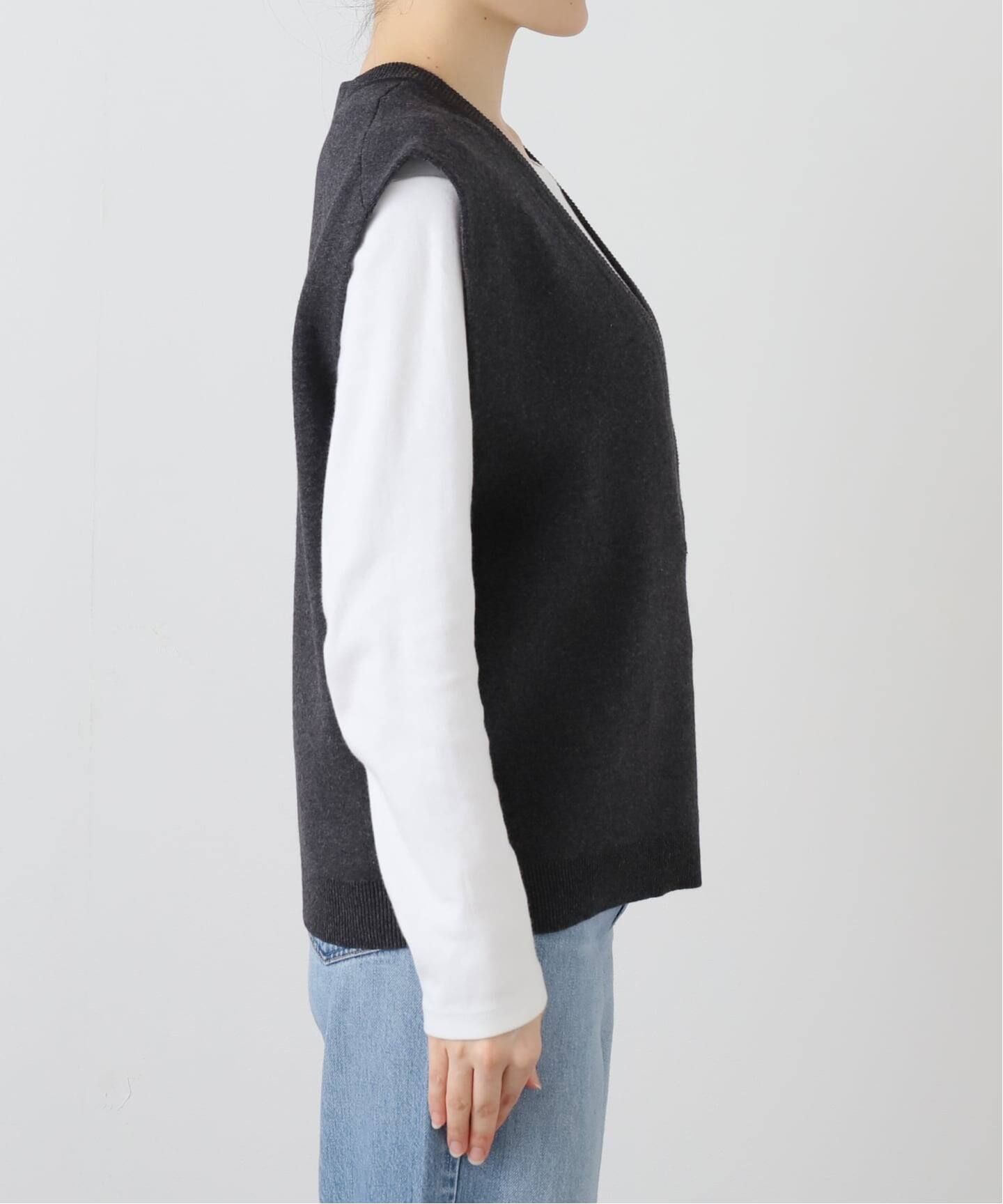 コットンカシミヤミックスVベスト（ベスト）｜JOURNAL STANDARD relume