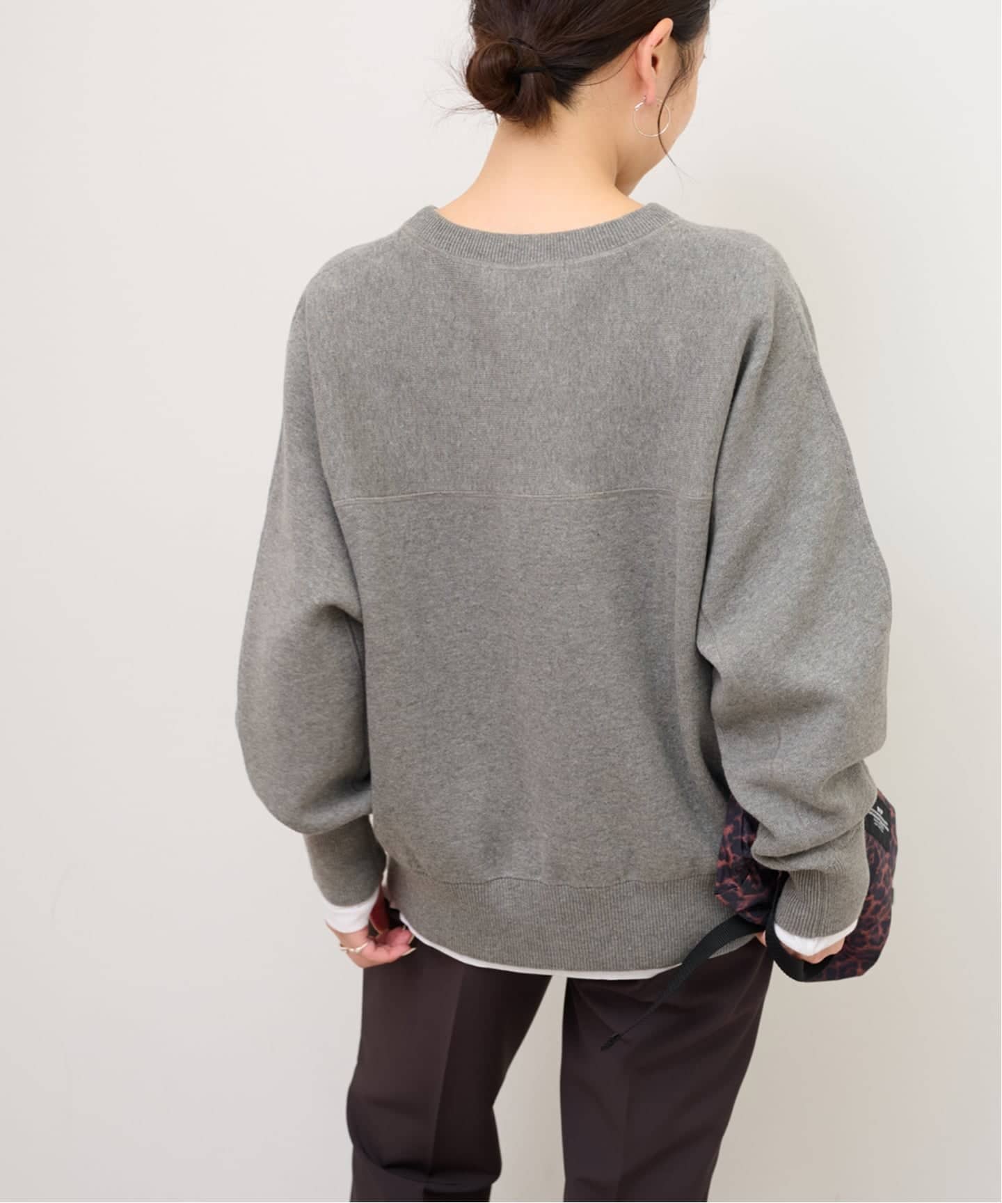 スウェットライクドルマンプルオーバー（ニット／セーター）｜JOURNAL