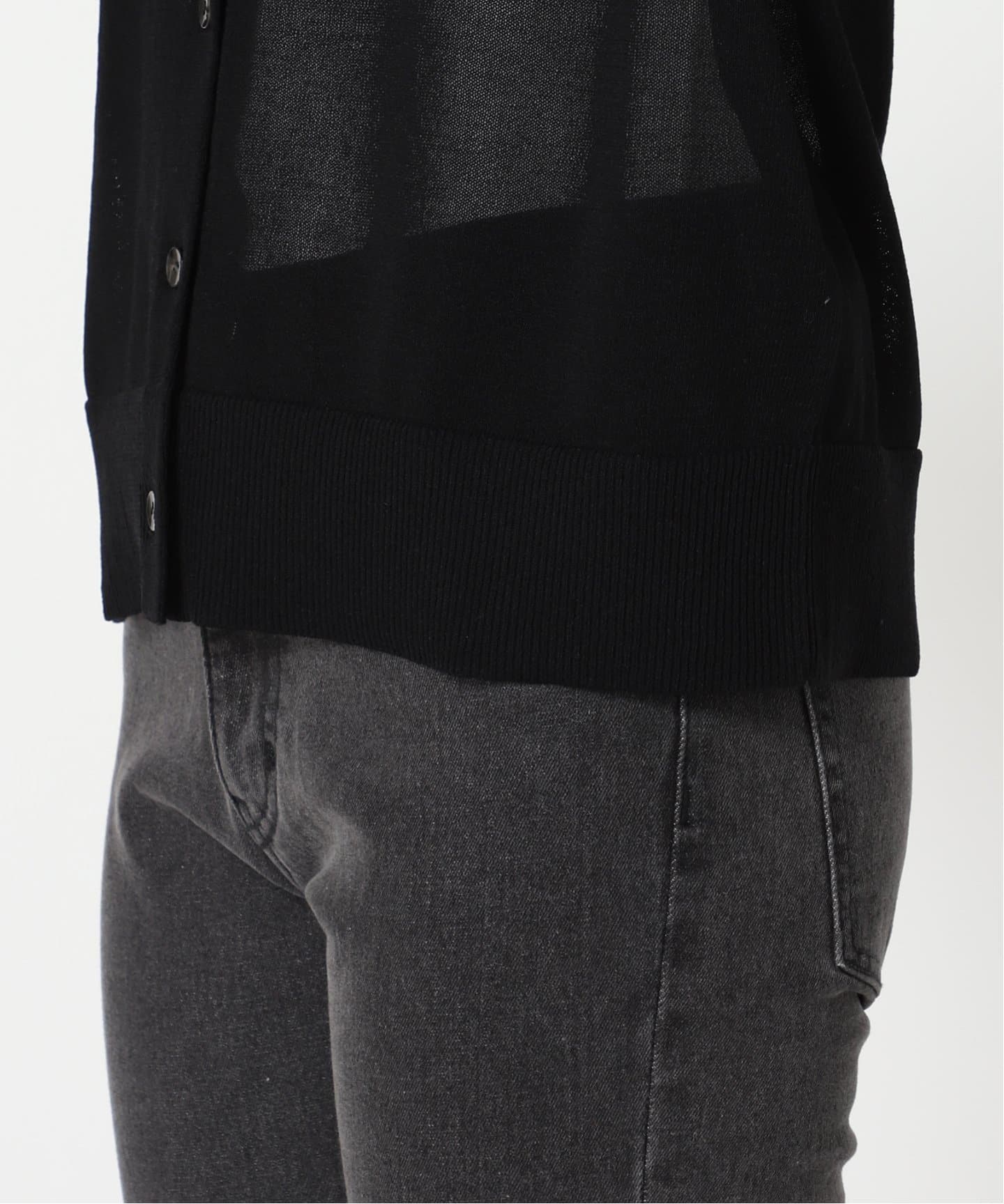 【新品　ほぼ未使用】relume ウォッシャブルクロップドカーディガン 追加3》ウォッシャブルクロップドカーディガン（カーディガン