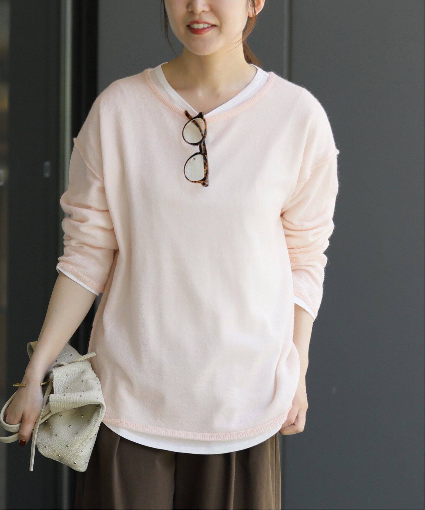 JOURNAL STANDARD relume シアーモヘヤミックスプルオーバー メランジシアーモヘヤミックスビッグプルオーバー（ニット／セーター
