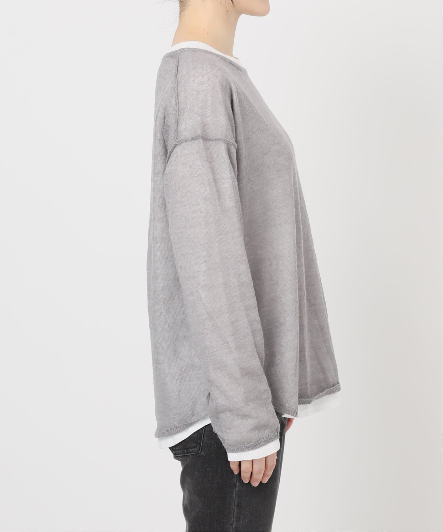 JOURNAL STANDARD relume シアーモヘヤミックスプルオーバー メランジシアーモヘヤミックスビッグプルオーバー（ニット／セーター
