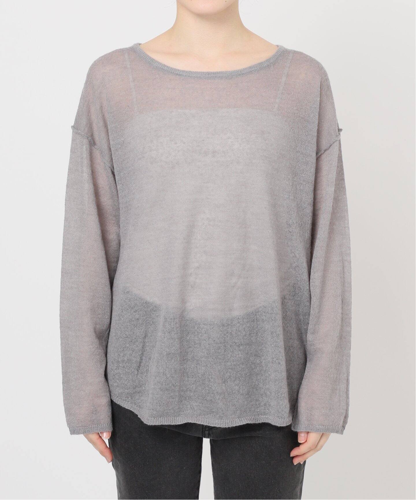 JOURNAL STANDARD relume シアーモヘヤミックスプルオーバー メランジシアーモヘヤミックスビッグプルオーバー（ニット／セーター
