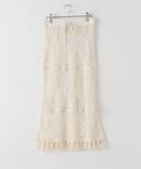 クラフト刺繍レーススカート